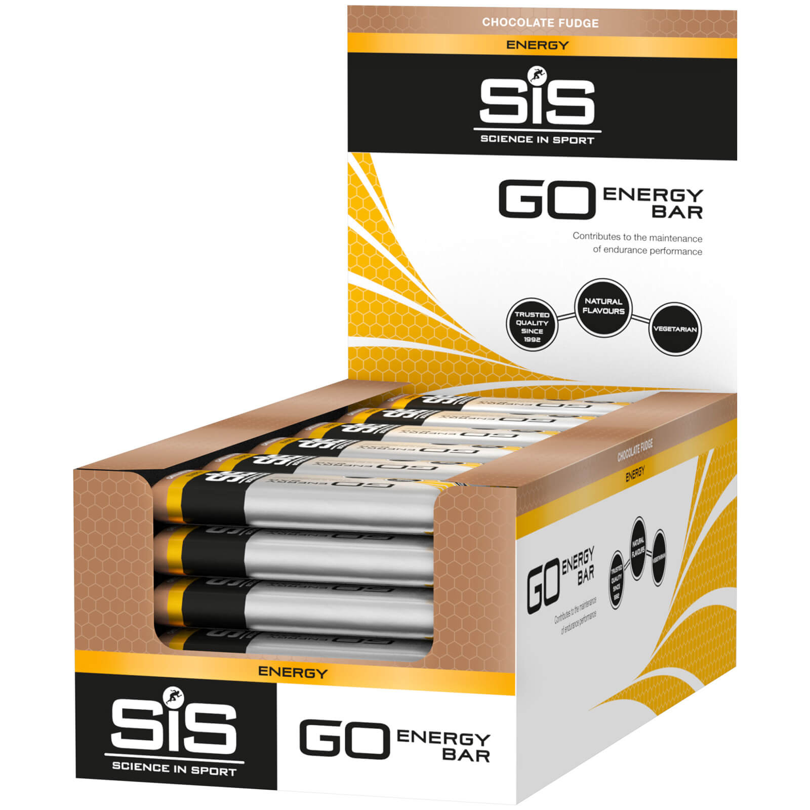 Science in Sport GO Mini Energy 40g Bar Box of 30 - 30Bars - Box - Chocolate