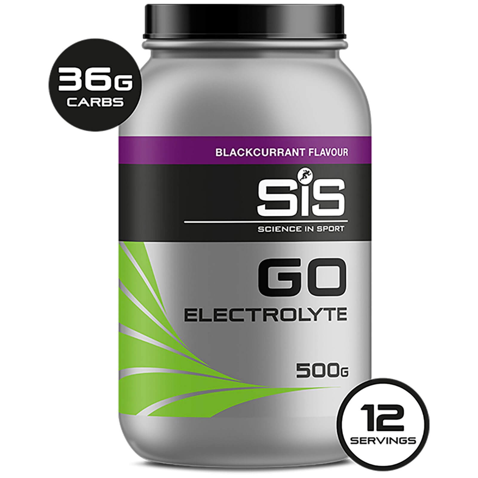 Image of Science in Sport GO Electrolyte Drink Powder 500g Tub - Blackcurrant