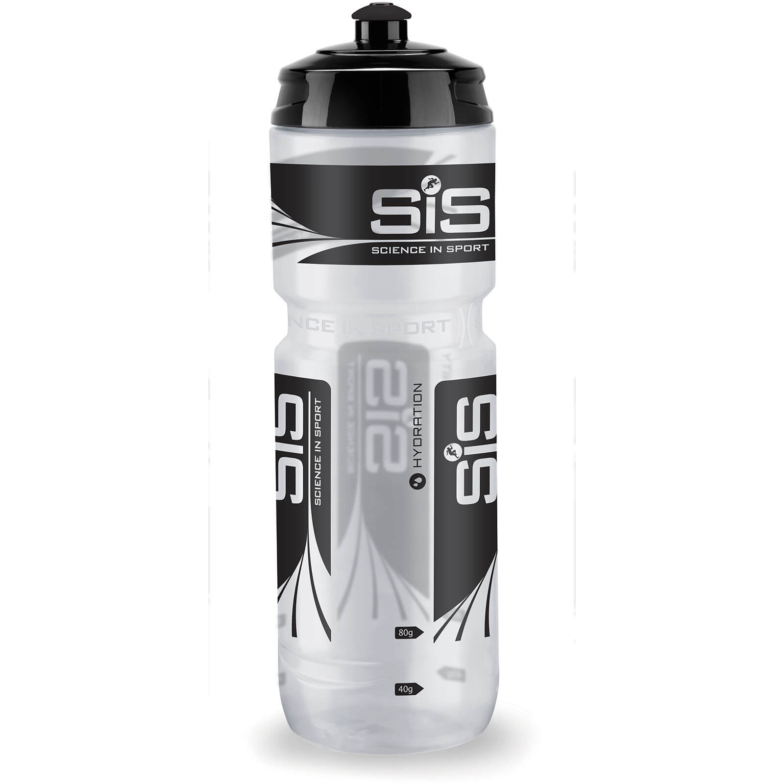 Science in Sport Water Bottle - 800ml - 800ml - Clear