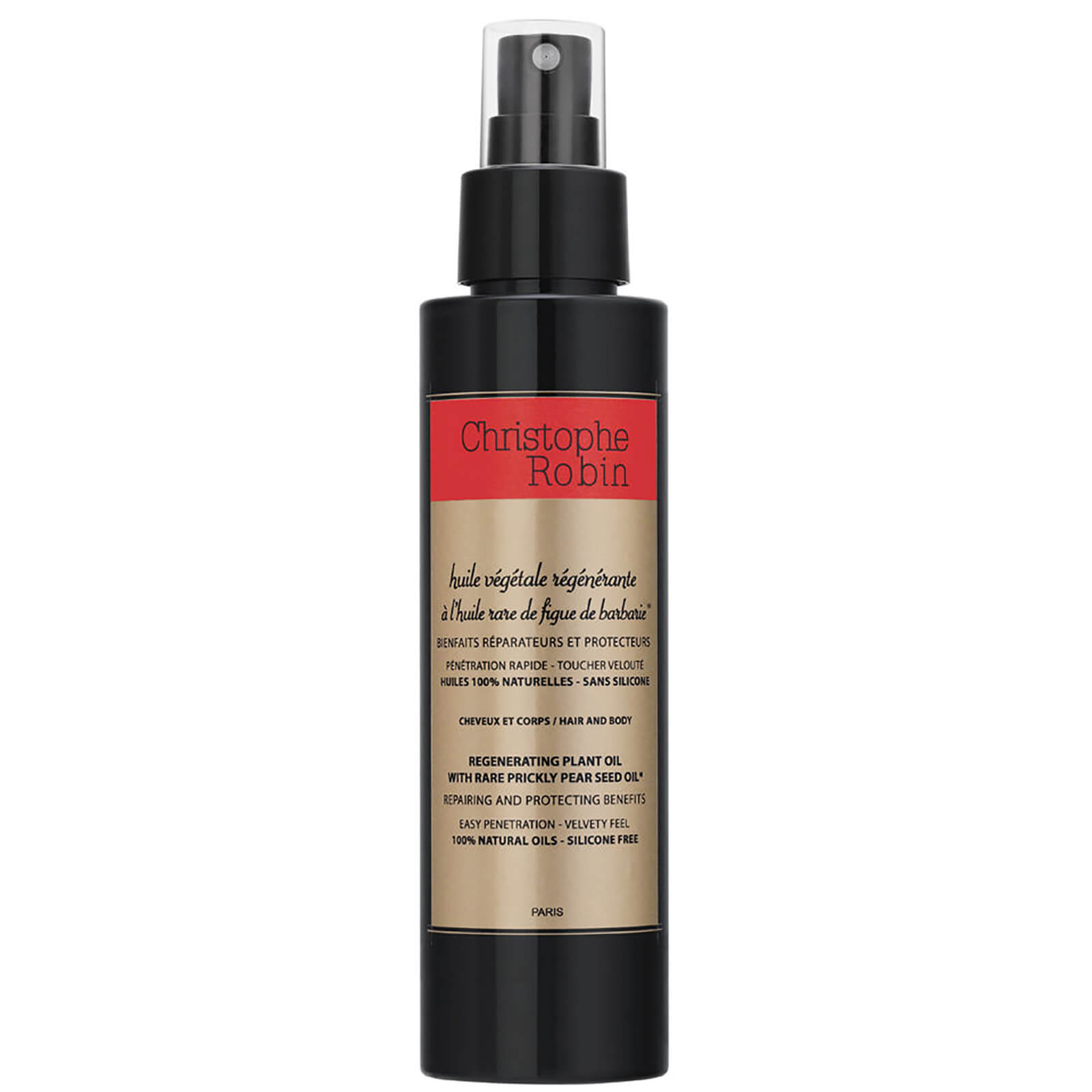 

Christophe Robin Regenerating Oil with Rare Prickly Pear Seed Oil (125ml)