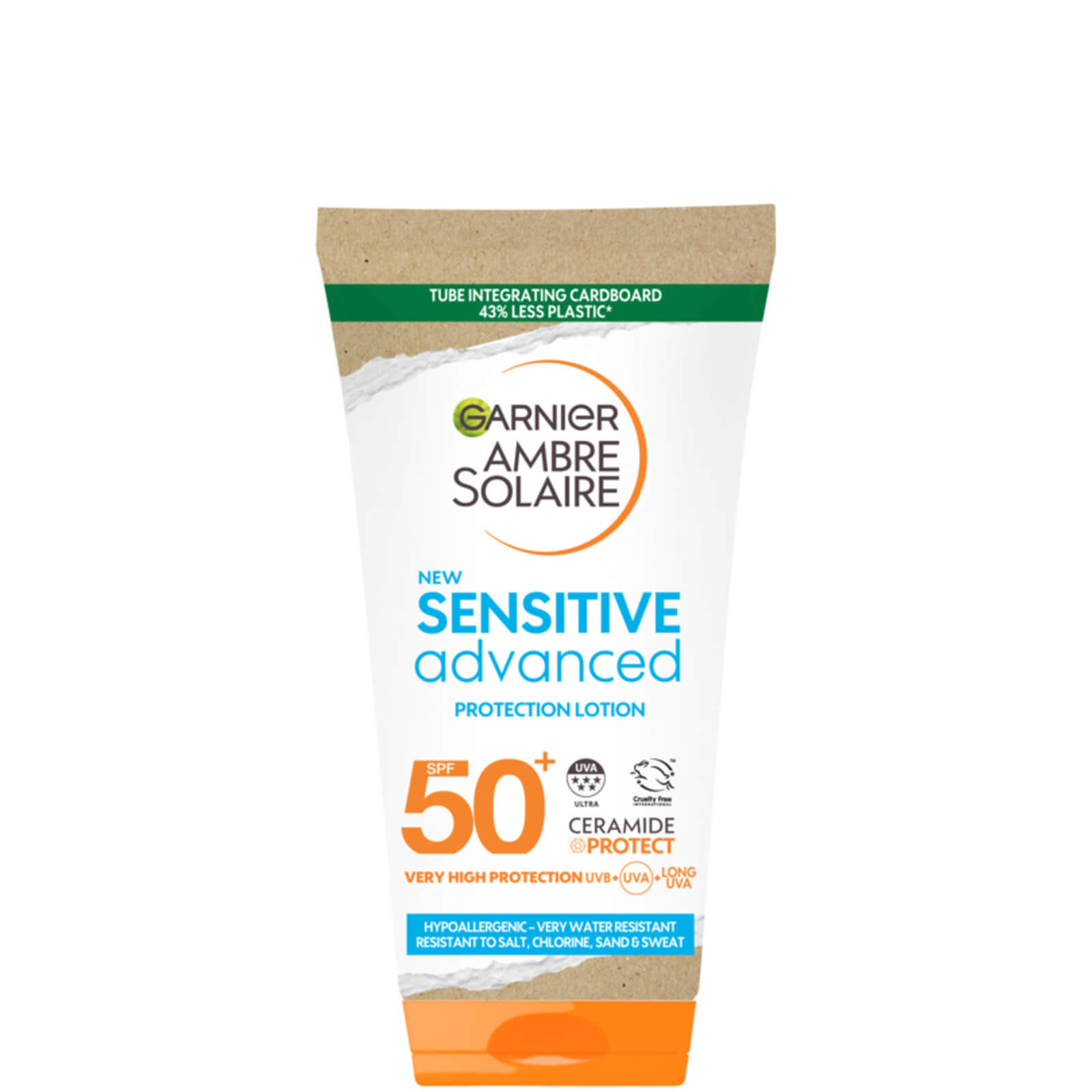 Image of Ambre Solaire Mini Sensitive Hypoallergenic Sun Protection Cream SPF50 50ml