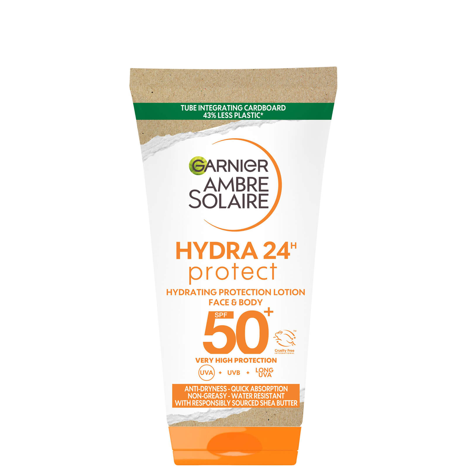 Image of Garnier Ambre Solaire Ultra-Hydrating Sun Cream SPF 50+ 50ml Travel Size
