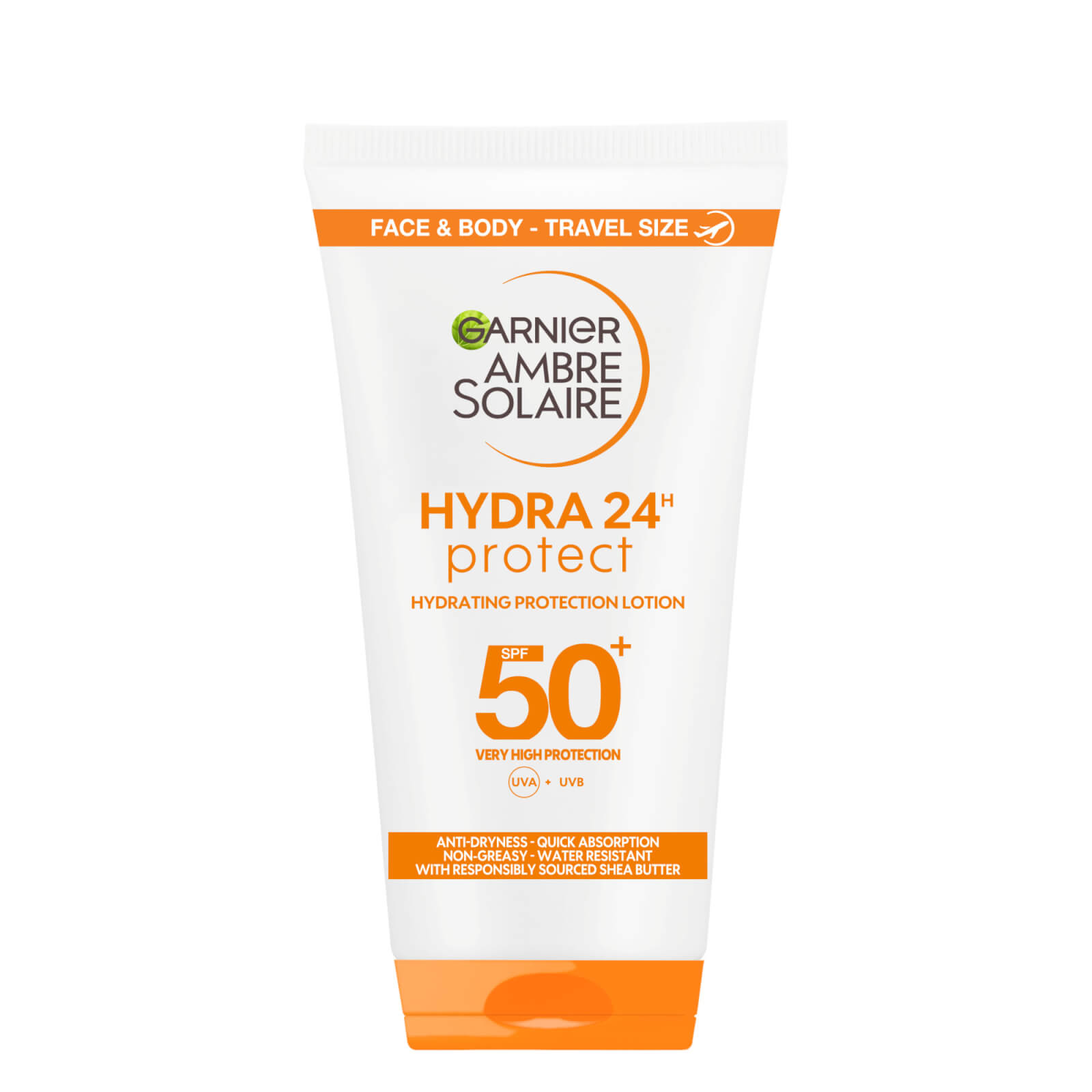 Garnier Ambre Solaire Ultra-hydrating Sun Cream Spf 50+ 50ml Travel Size