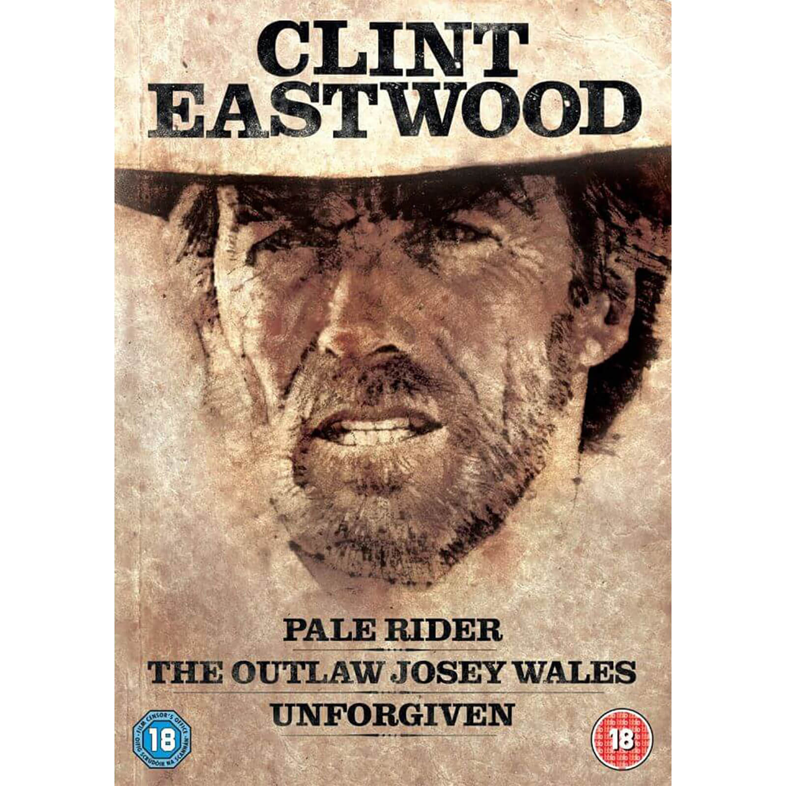 Clint Eastwood Westernsammlung (Fahler Reiter, Unforgiven, Der Gesetzlose Josey Wales)