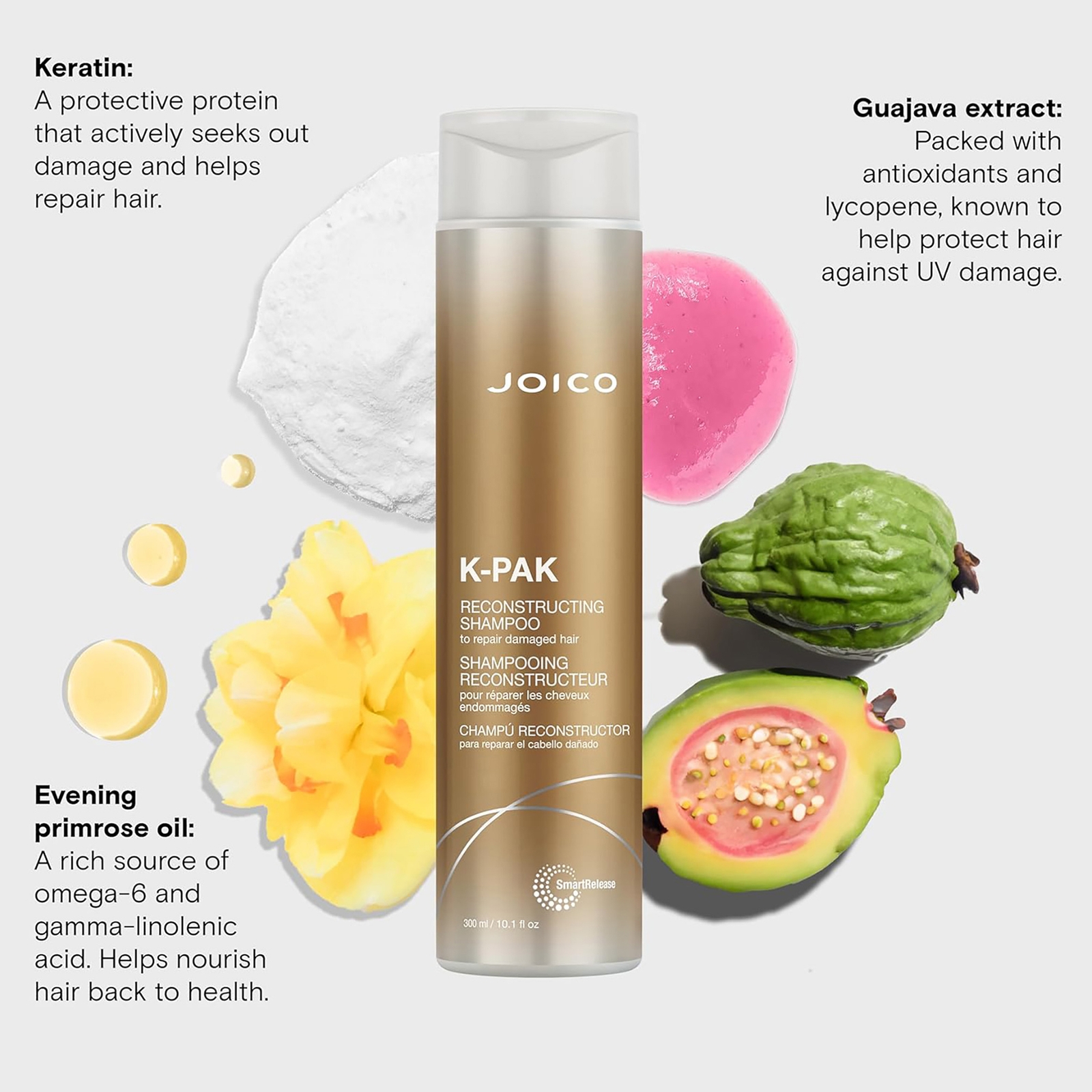 Thumbnail - Joico K-Pak Shampoo geschädigtes Haar 300ml