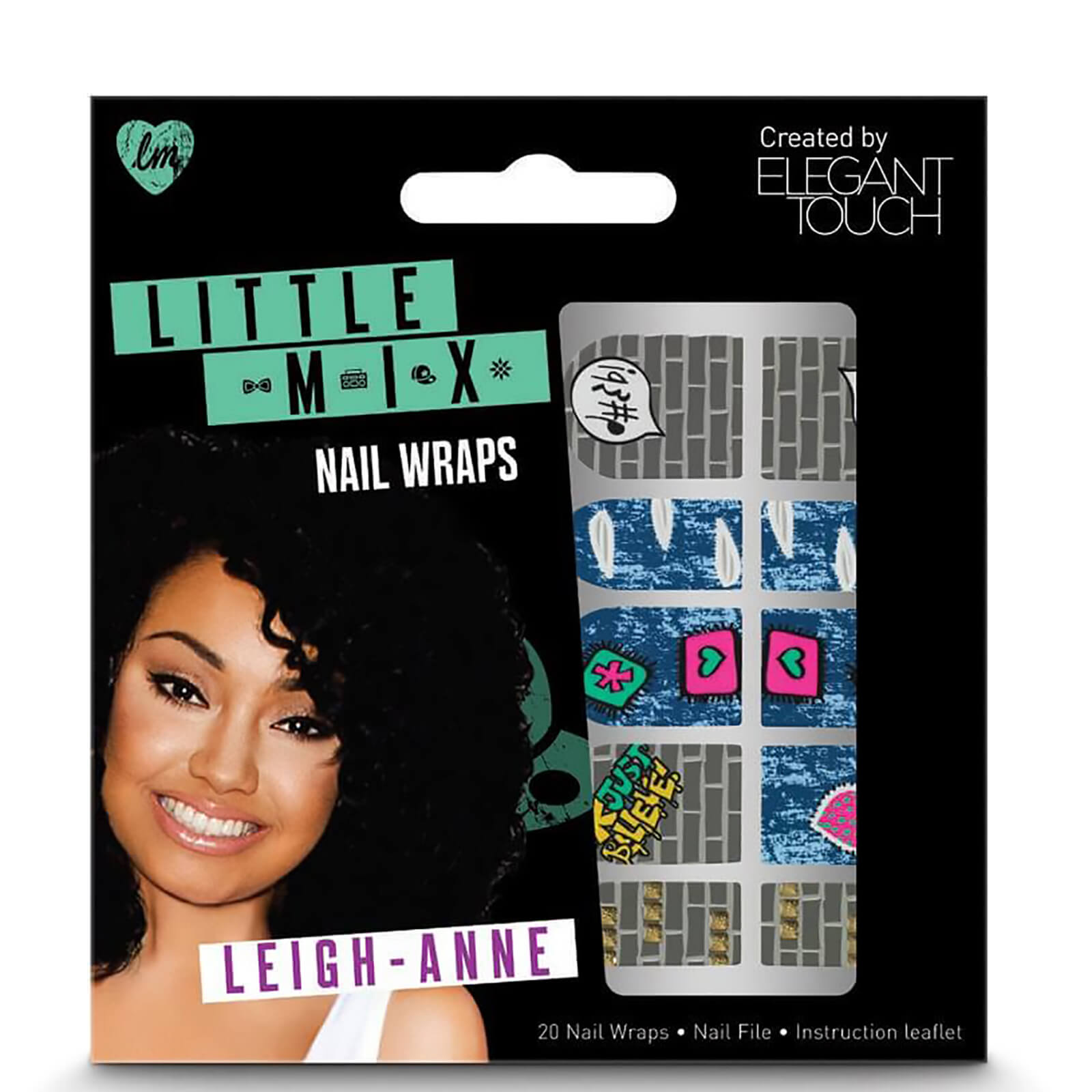 

Elegant Touch Little Mix - Leigh-Ann Nail Wraps