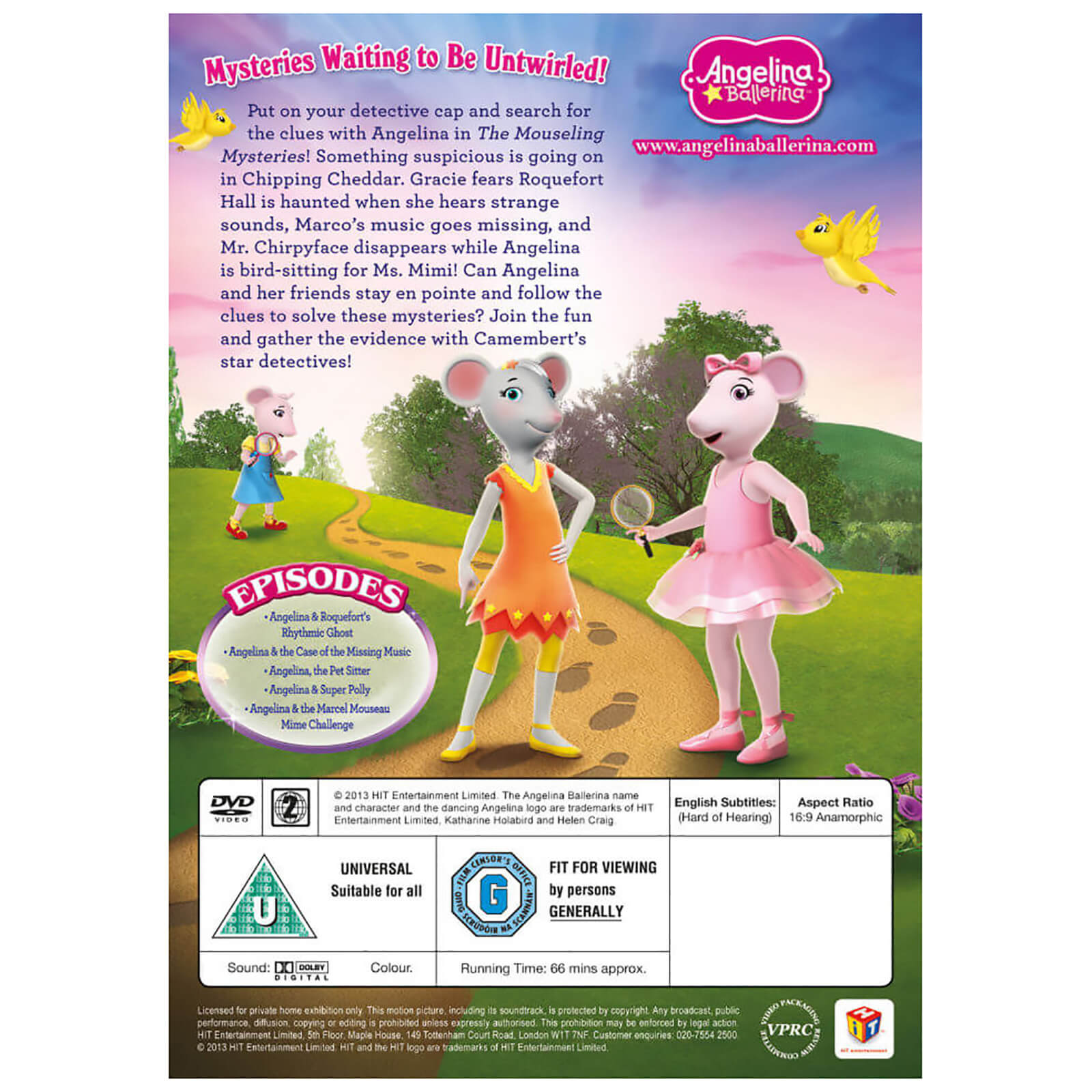 Angelina Ballerina: Mouseling Mysteries