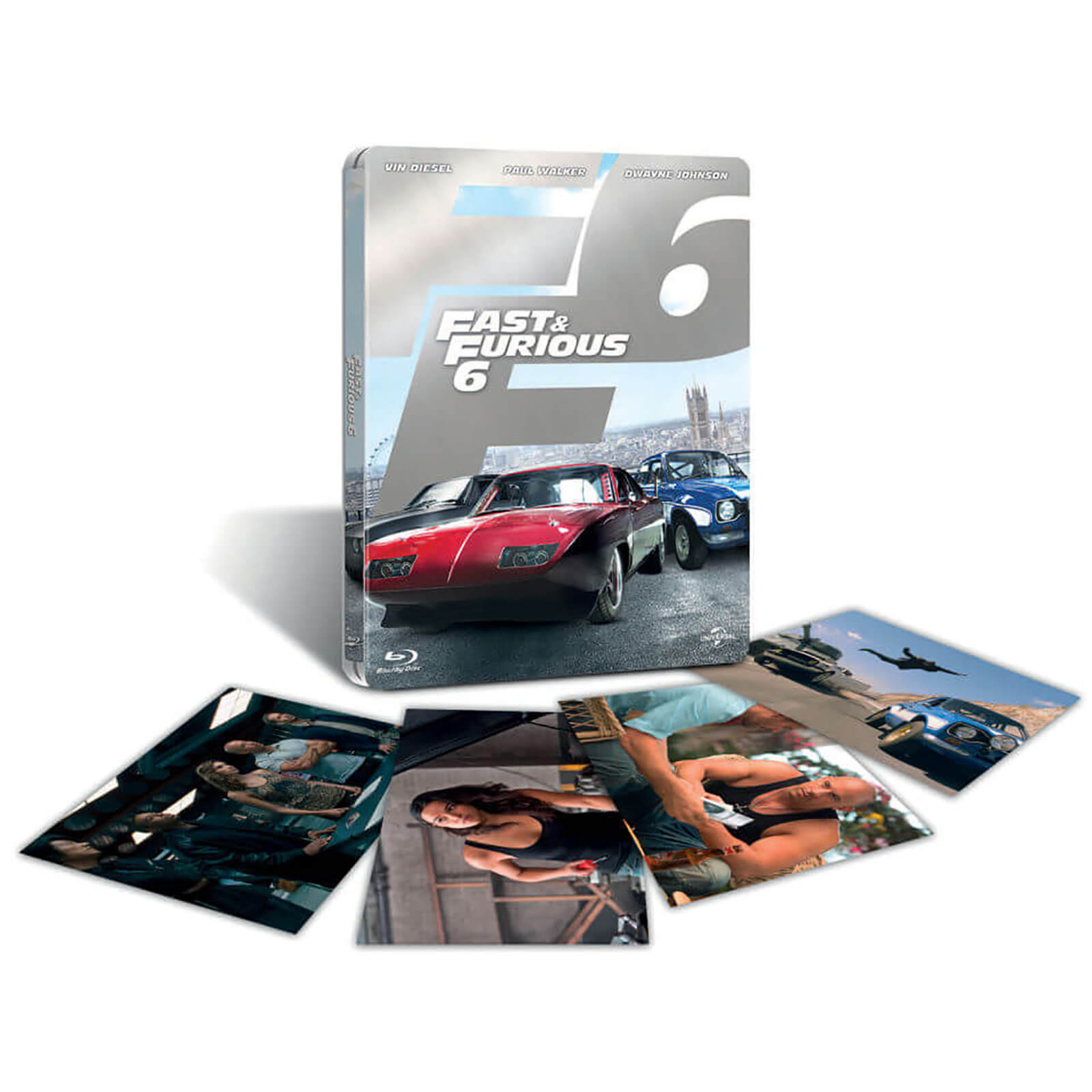 

Fast and Furious 6 - Zavvi Exclusive Limited Edition Steelbook (Includes UltraViolet Copy and Exclusive Art Cards)