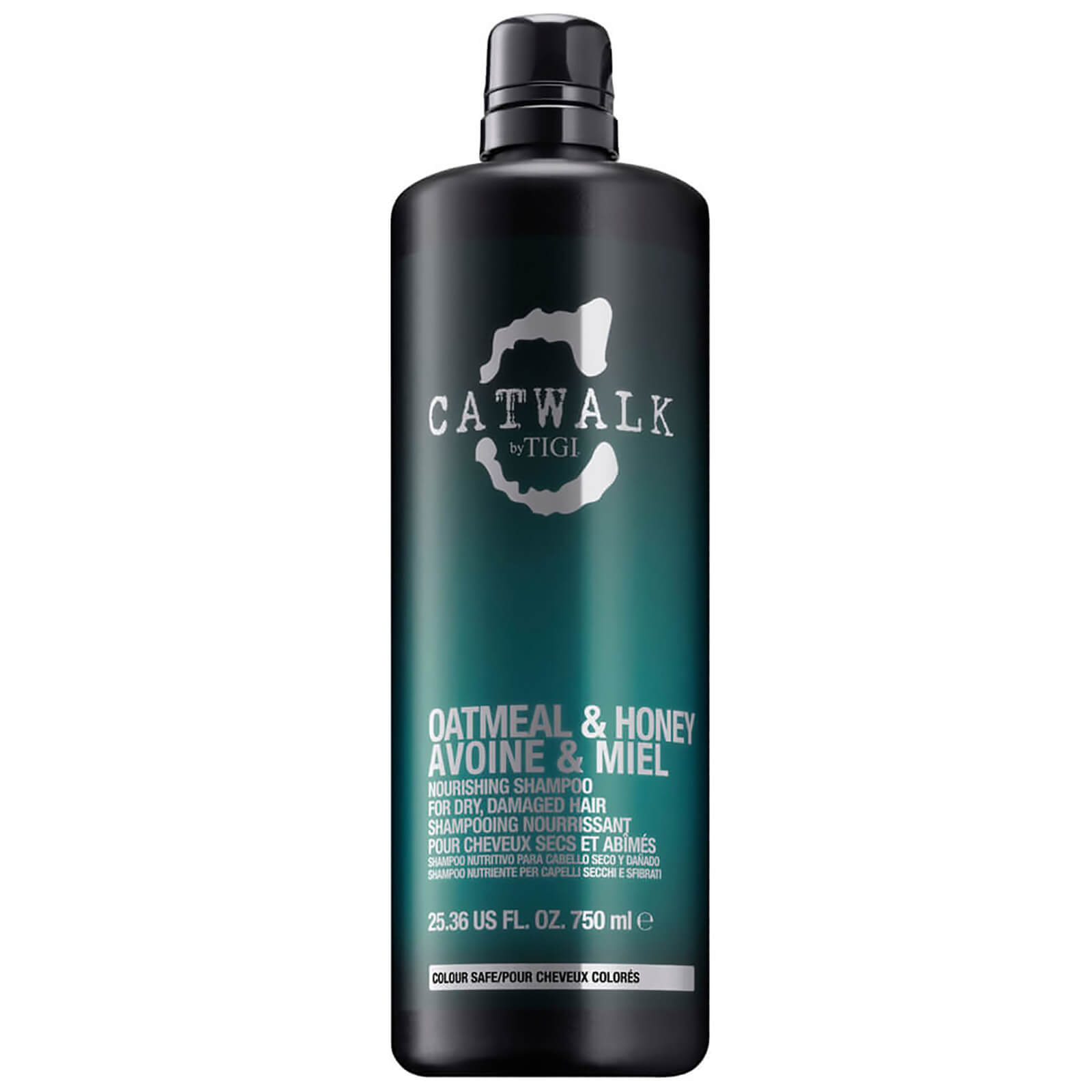 Photos - Hair Product TIGI Catwalk Oatmeal & Honey Nourishing Shampoo  300358 (750ml)