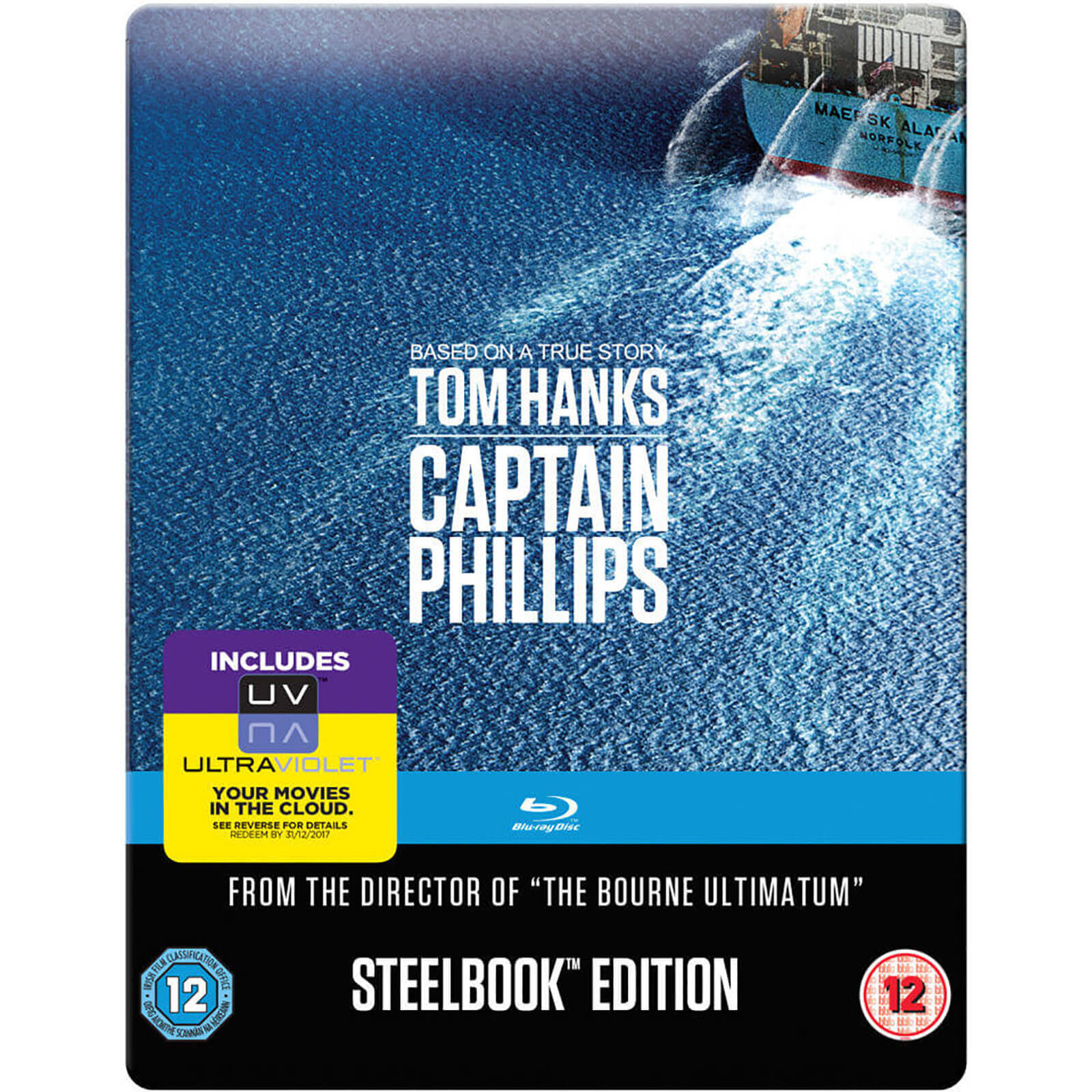 

Captain Phillips: Mastered in 4K Edition - Steelbook Edition (+UV)