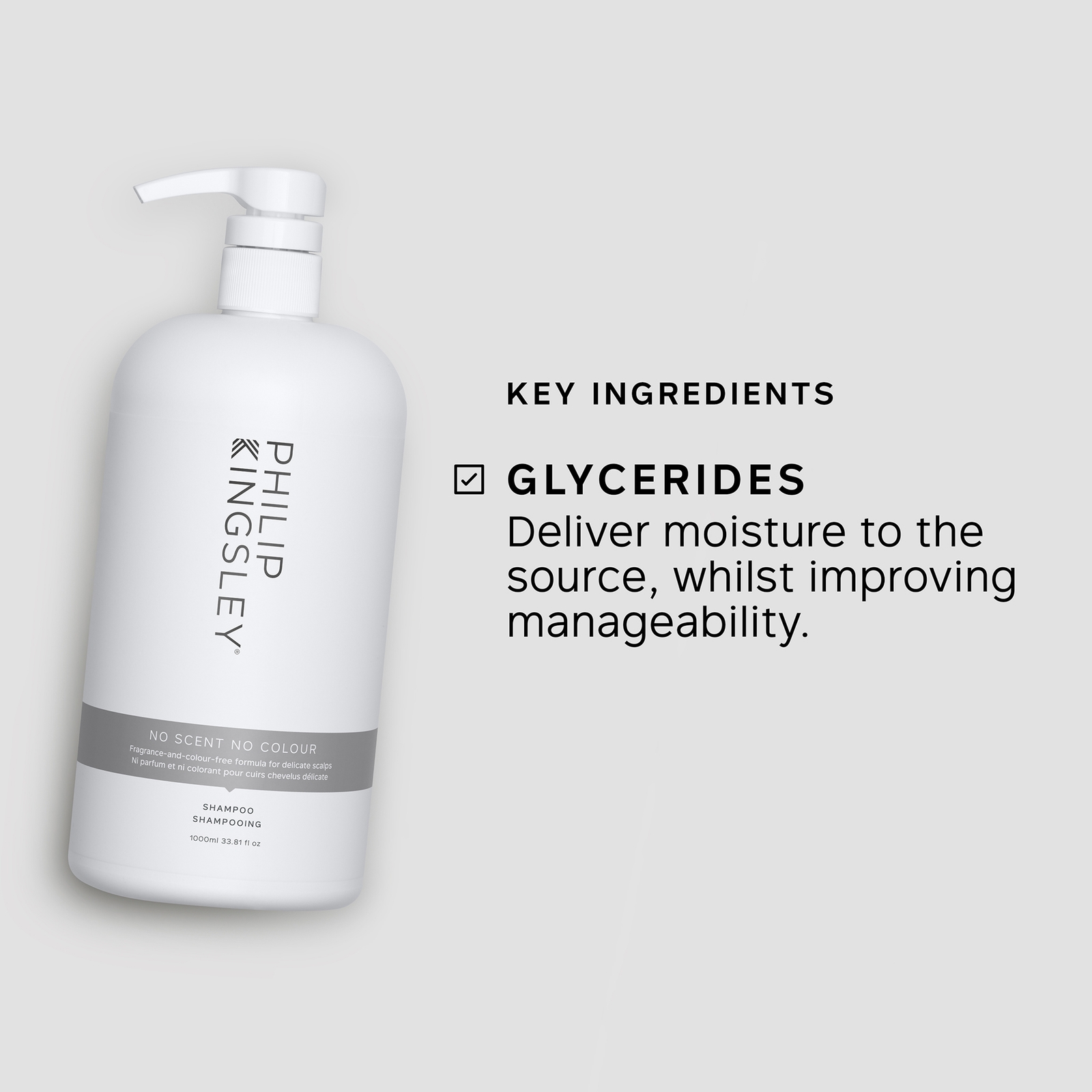 Thumbnail - Philip Kingsley No Scent No Colour Shampoo 1000ml
