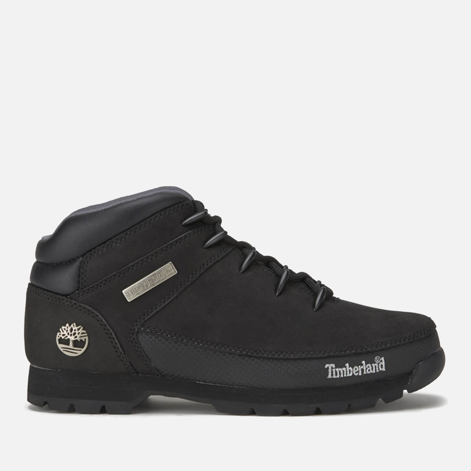Timberland Men’s Euro Sprint Leather Hiker Boots - Black