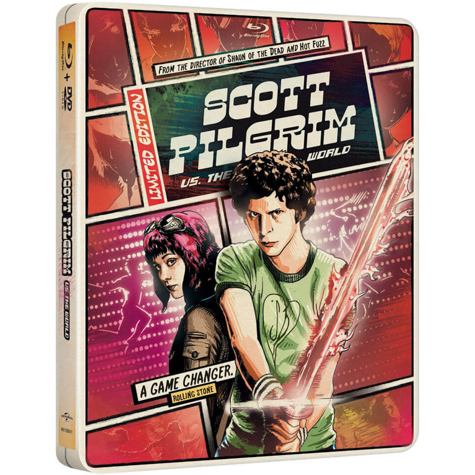

Scott Pilgrim Vs. The World - Import - Limited Edition Steelbook (Region Free)