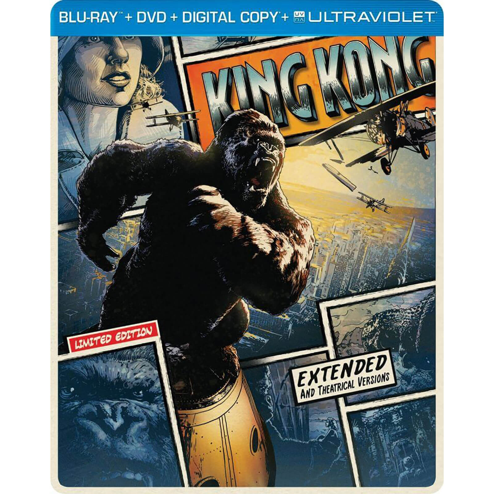 

King Kong - Import - Limited Edition Steelbook (Region Free)