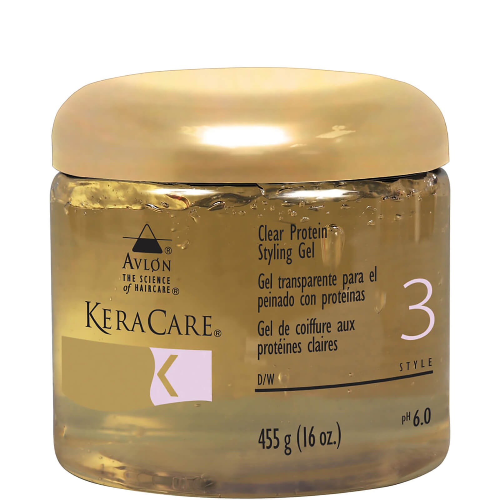 Keracare Protein Styling Gel Clear 16oz