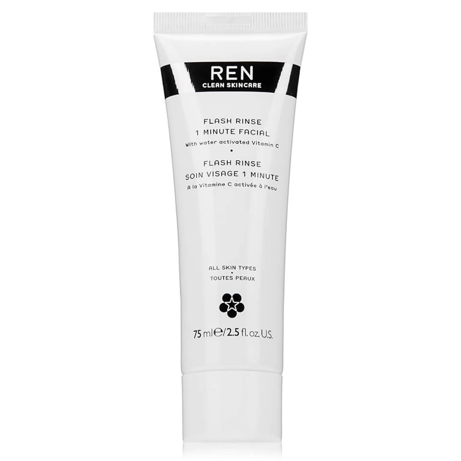 

REN Clean Skincare Flash Rinse 1 Minute Facial 75ml