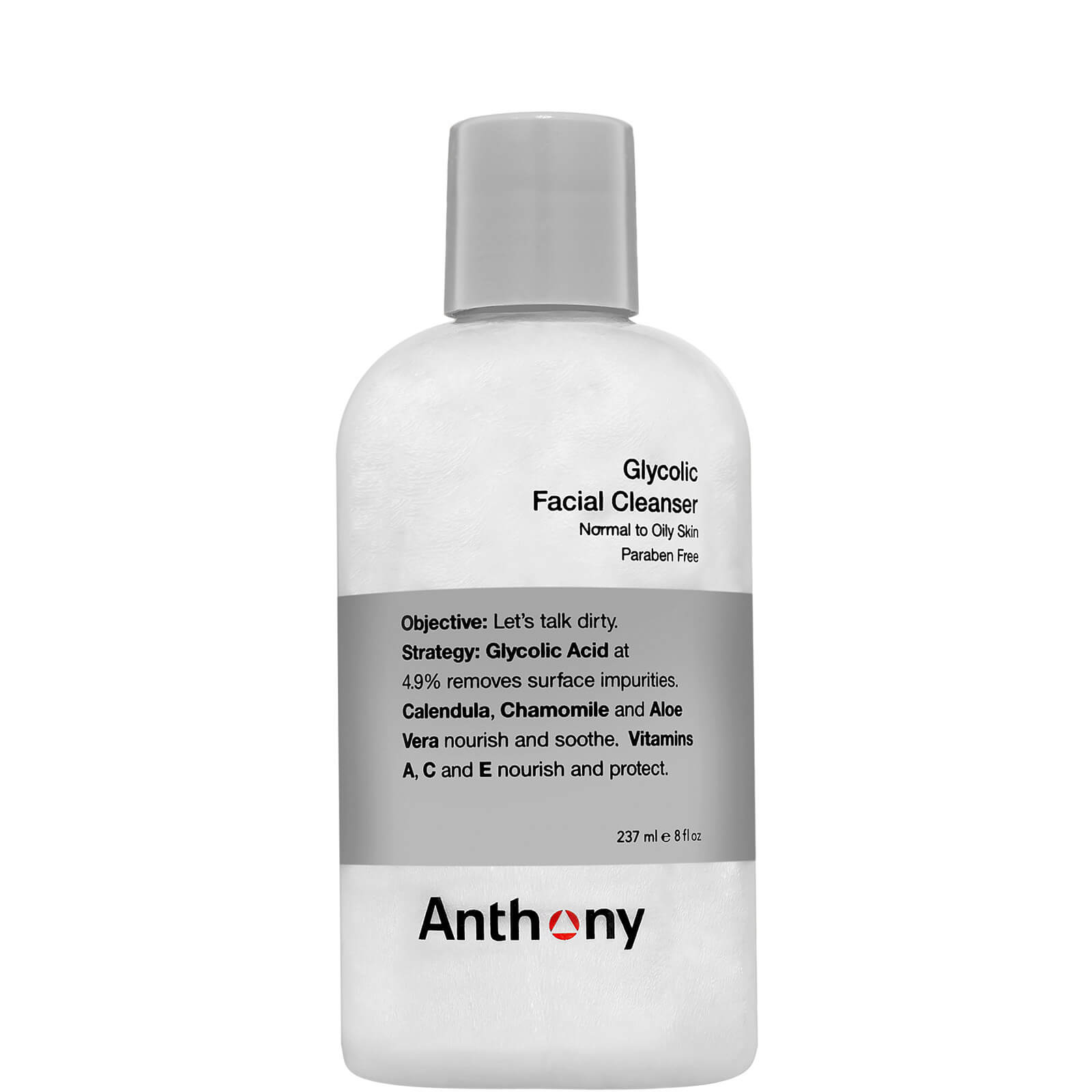 Photos - Facial / Body Cleansing Product Anthony Glycolic Facial Cleanser 237ml 906-01003-R 