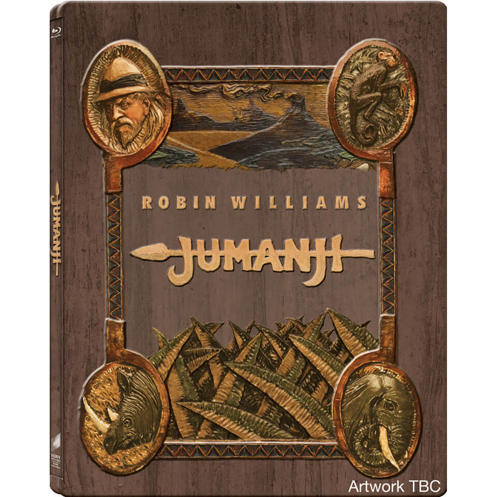 Jumanji Zavvi Exclusive Steelbook  Ultra Limited