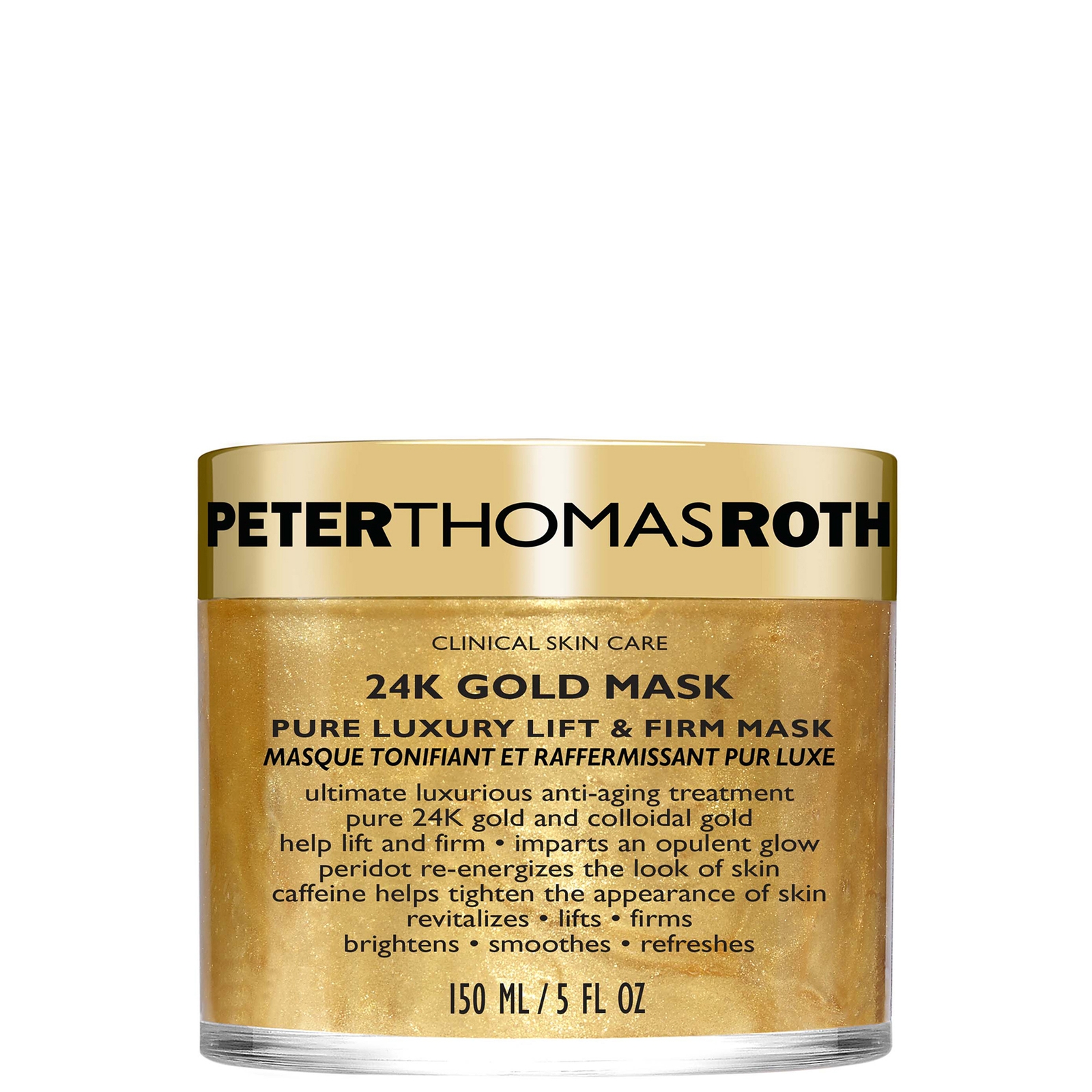 Máscara de Ouro de 24K da Peter Thomas Roth
