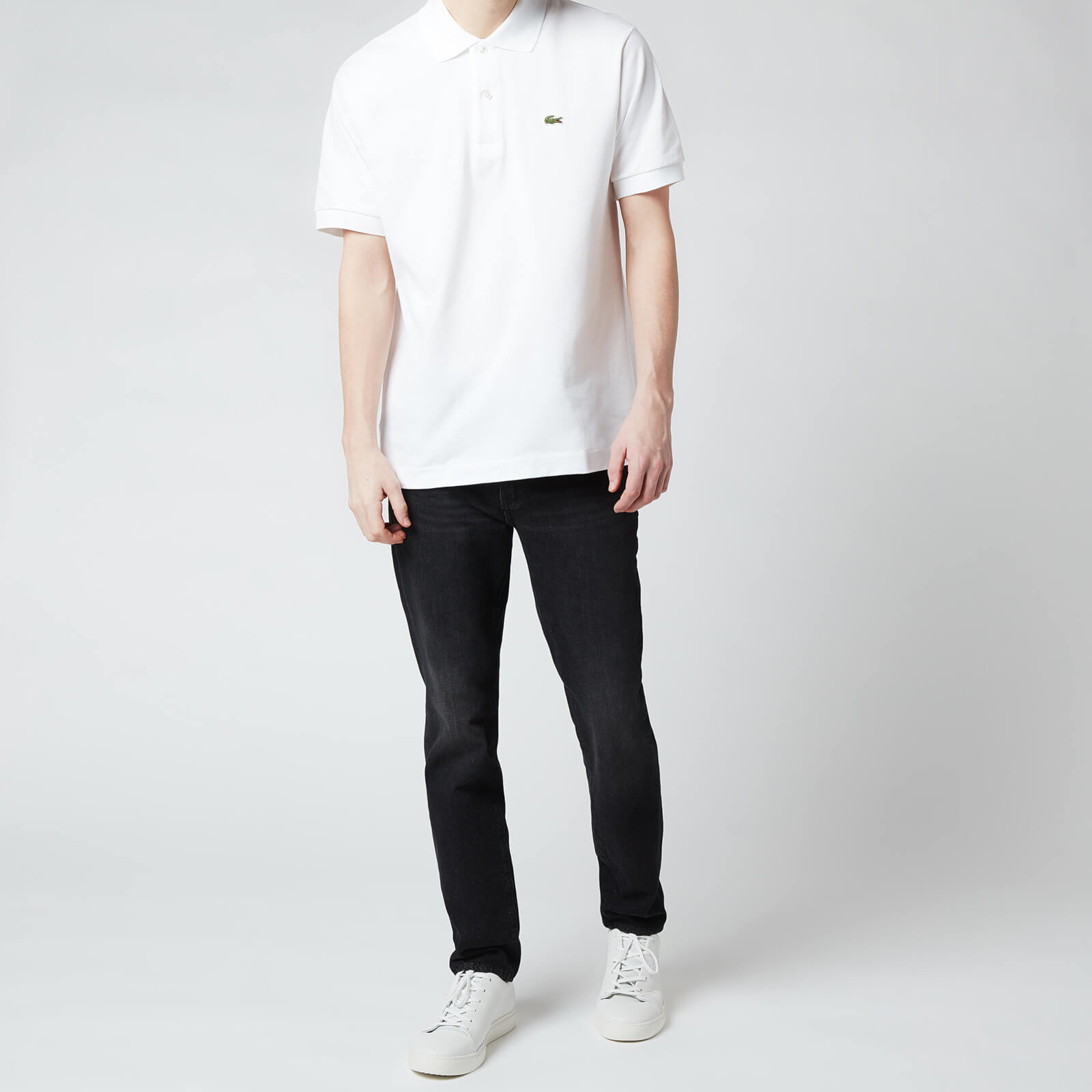 Lacoste Men's Classic Polo Shirt - White - 4/M
