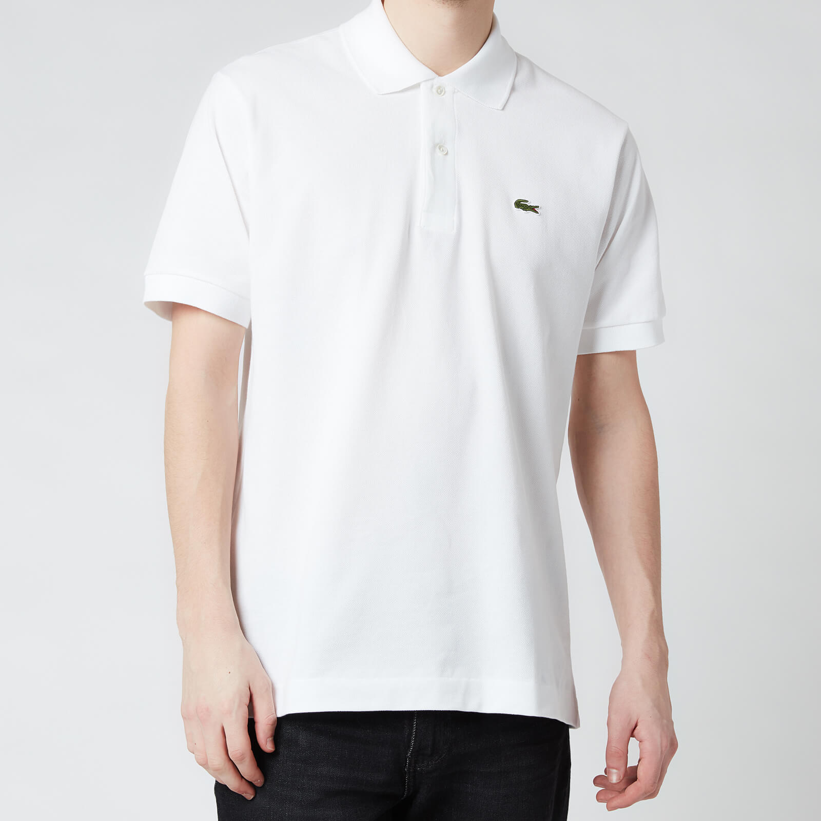 Lacoste Men's Classic Pique Polo Shirt - White - 7/XXL