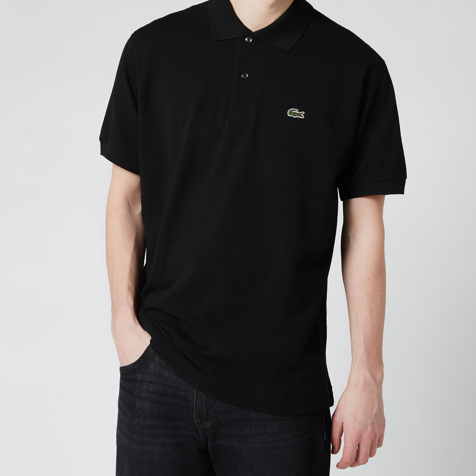 Lacoste Men's Classic Pique Polo Shirt - Black - 5/L