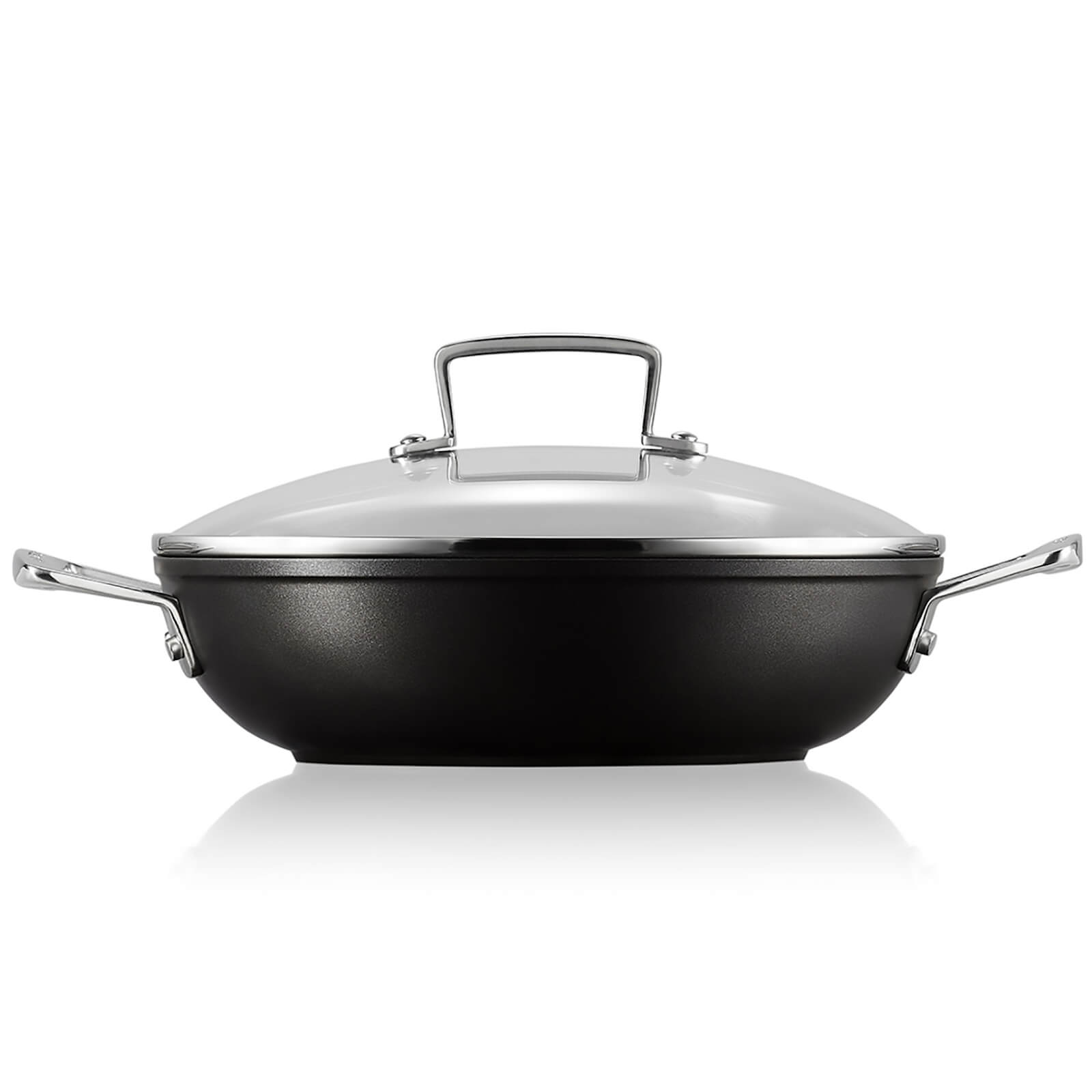 Le Creuset Toughened Non Stick Shallow Casserole Dish - 24cm