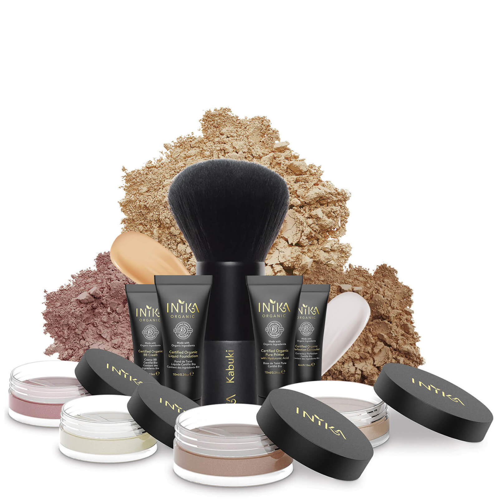 Inika Basic Essentials Trust Kit (Make-up , Gifts & packs) 50 gr