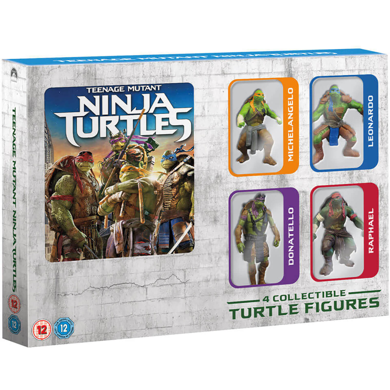 Teenage Mutant Ninja Turtles - Pack de figures en edition limitee exclusif a Zavvi