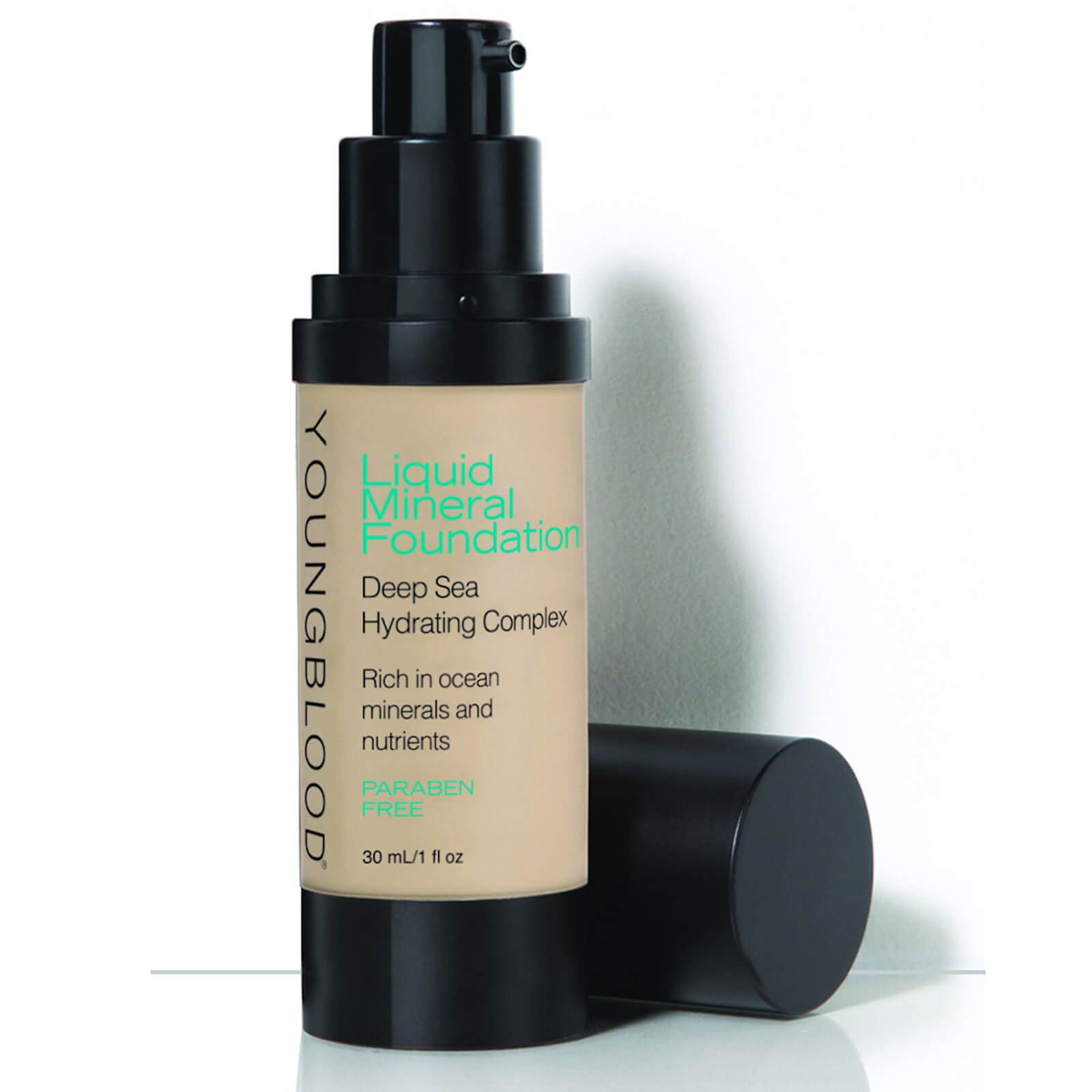 youngblood liquid mineral foundation 30ml various shades - shell