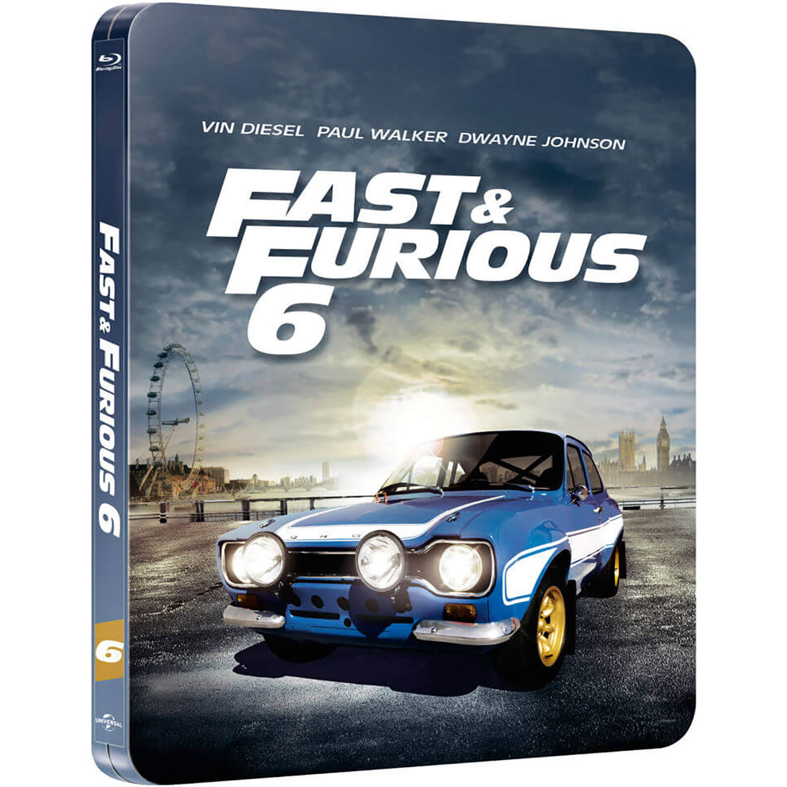 

Fast & Furious 6 - Zavvi Exclusive Limited Edition Steelbook (Limited to 2000 Copies and Includes UltraViolet Copy)