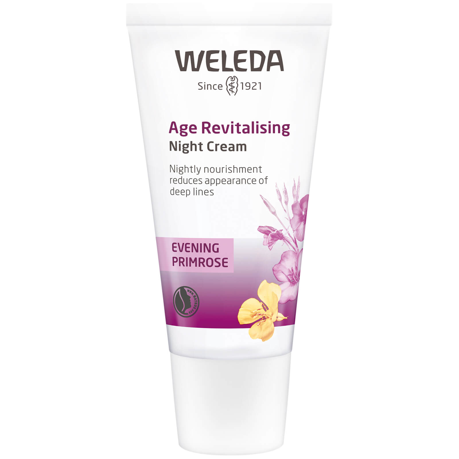 Image of Weleda Age Revitalising Night Cream - Evening Primrose 30ml