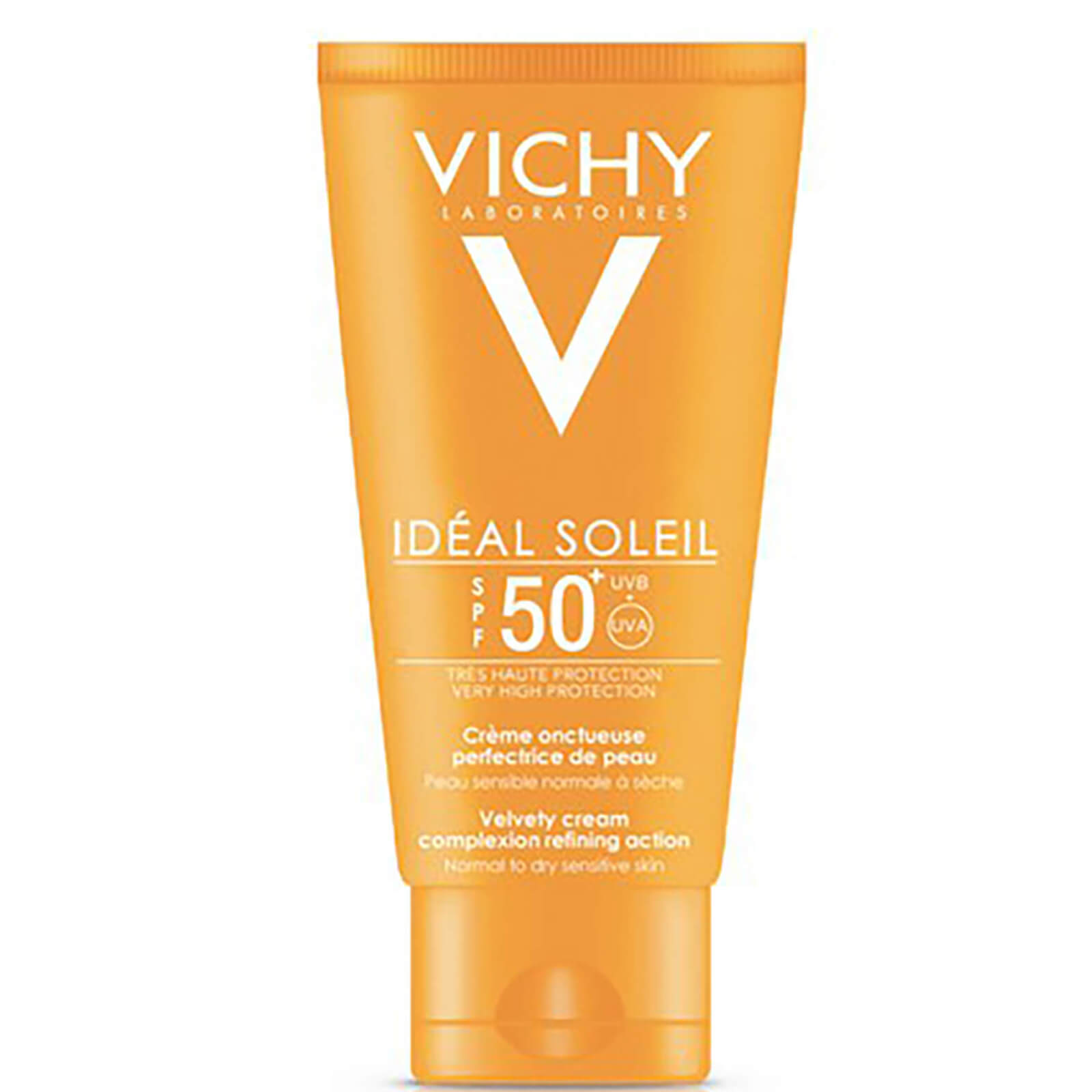 Photos - Sun Skin Care Vichy Idéal Soleil Velvety Cream SPF 50+ 50ml M5890220 