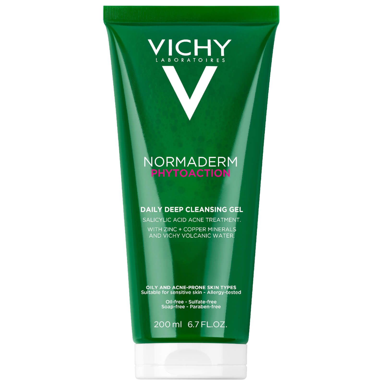 Zdjęcia - Produkt do mycia twarzy i ciała Vichy Żel głęboko oczyszczający  Normaderm 200 ml MB158600 