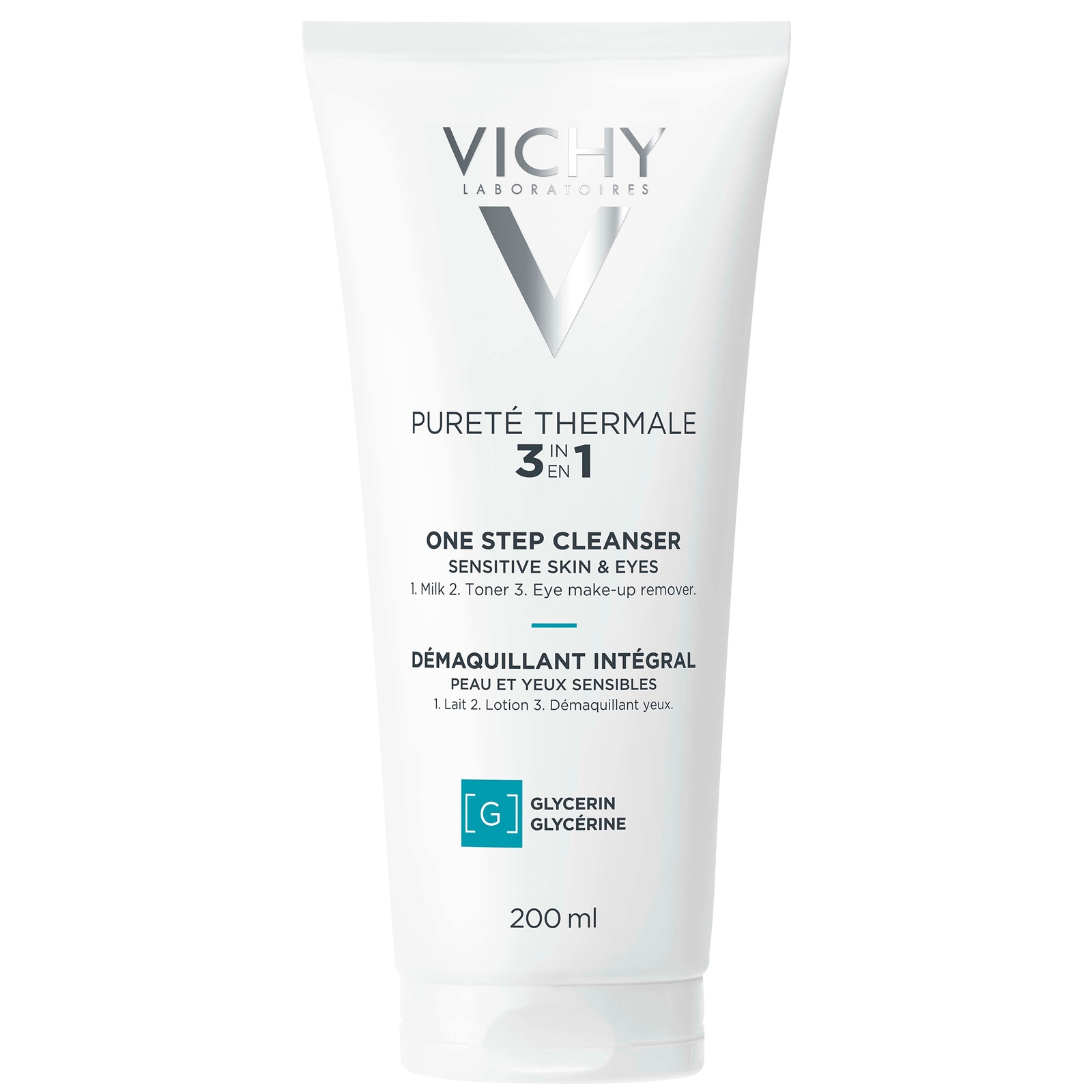 Photos - Facial / Body Cleansing Product Vichy Pureté Thermale 3-in-1 One Step Cleanser 200ml M4934520 