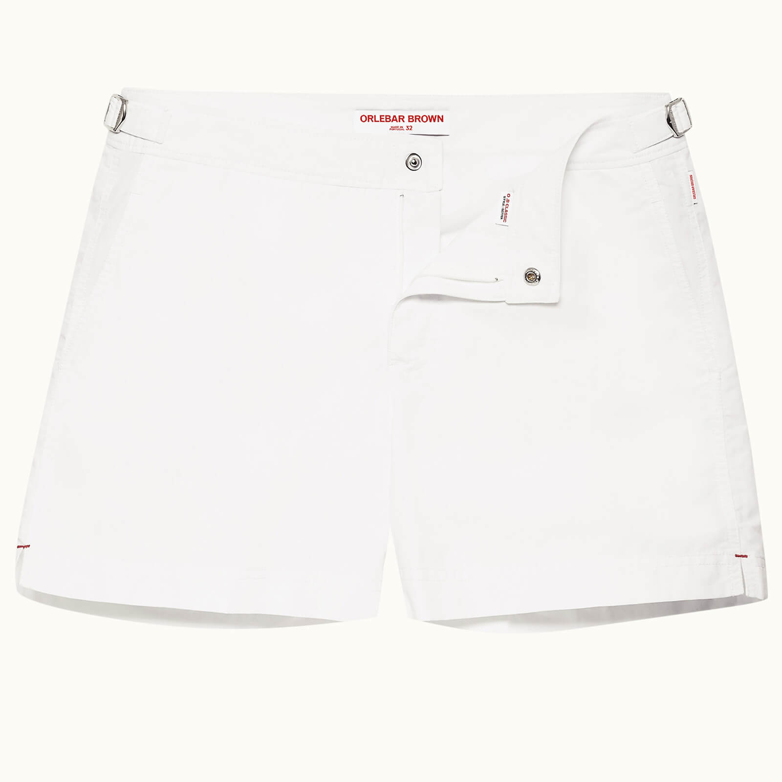 orlebar brown men's setter swim shorts - white - w34