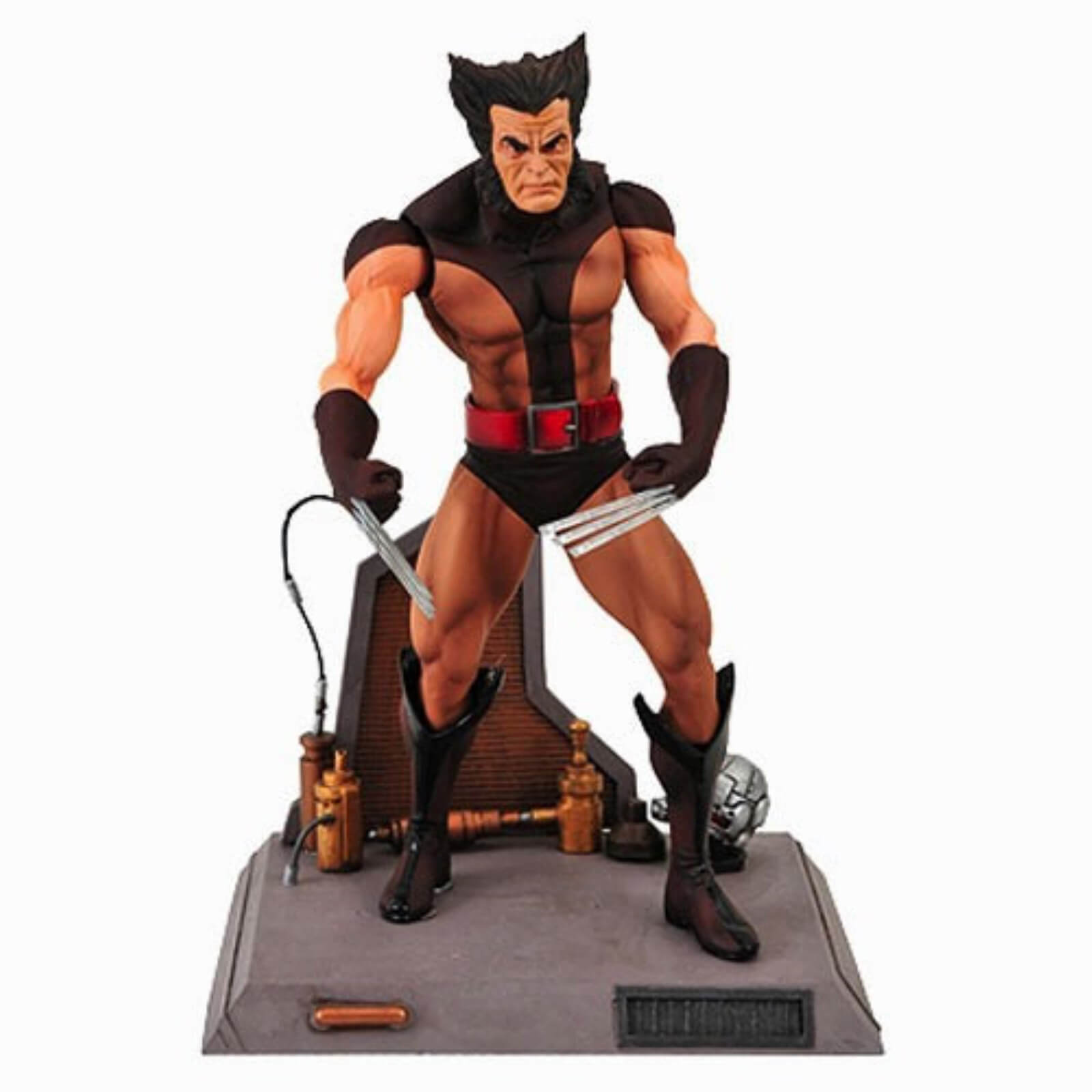 Image of Diamond Select Marvel Select Action Figure - Wolverine (Unmasked Brown Costume)