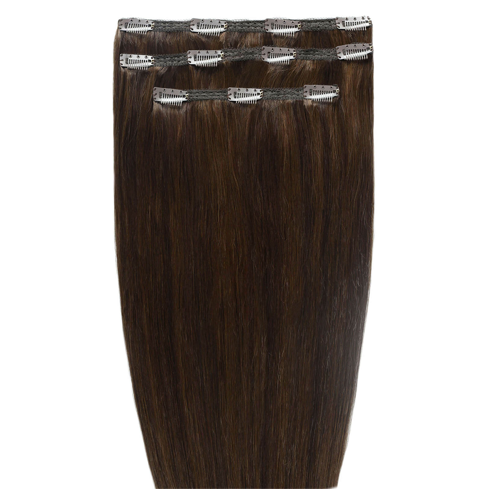 Beauty Works Deluxe Clip-In 18 Inch Hair Extensions (Various Colours) - Hot Toffee 4