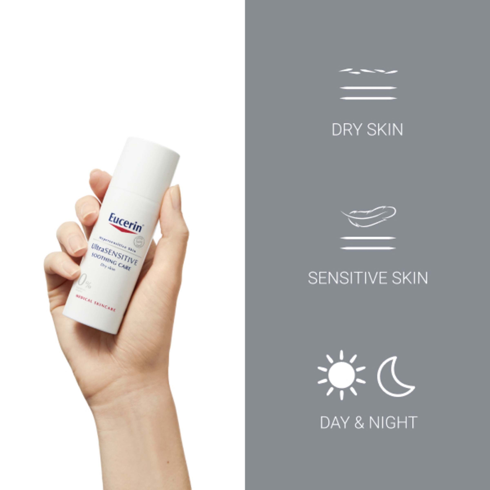 Thumbnail - Eucerin UltraSensitive Soothing Care für Trockene Haut 50 ml