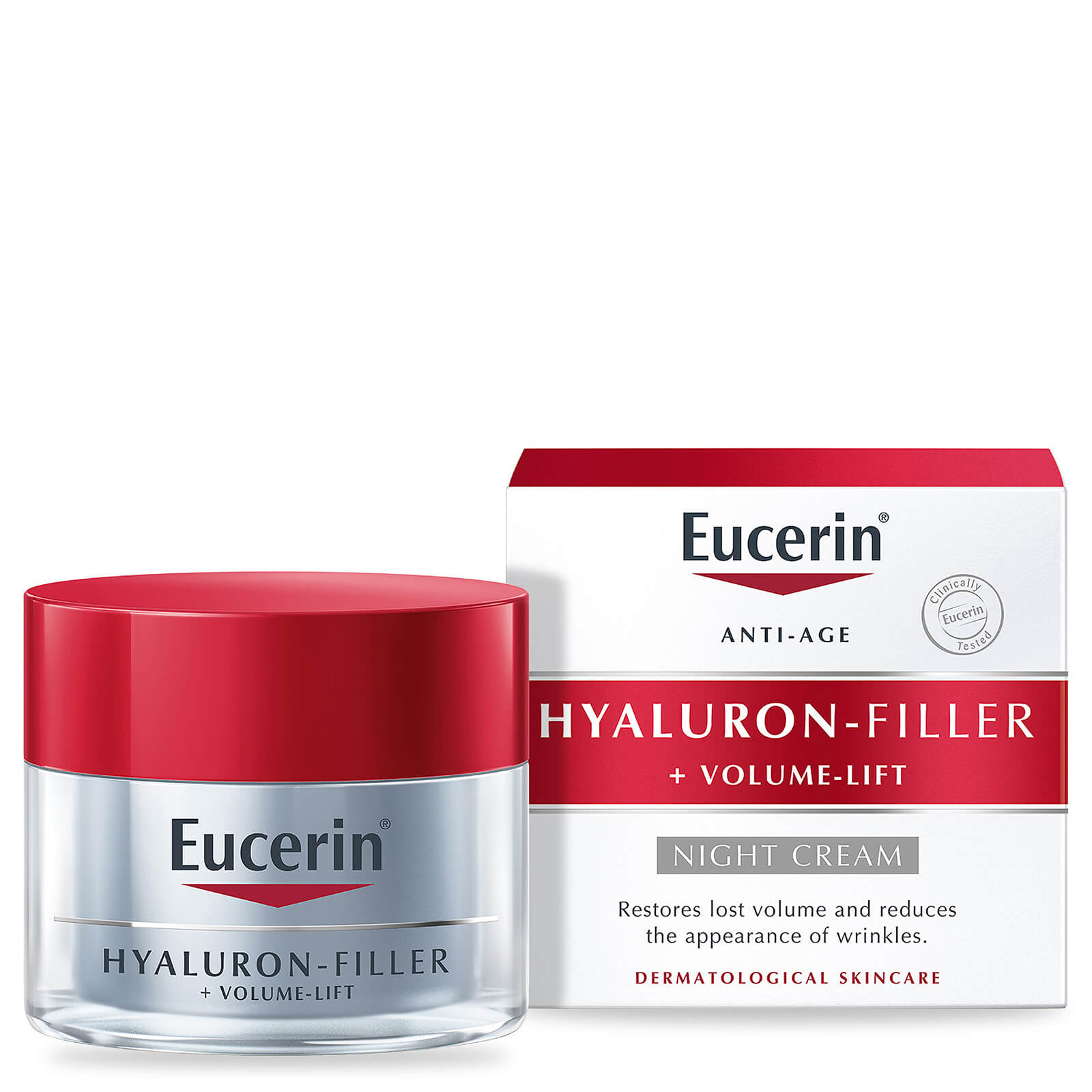 Image of Eucerin Hyaluron-Filler + Volume-Lift Night Cream 50ml