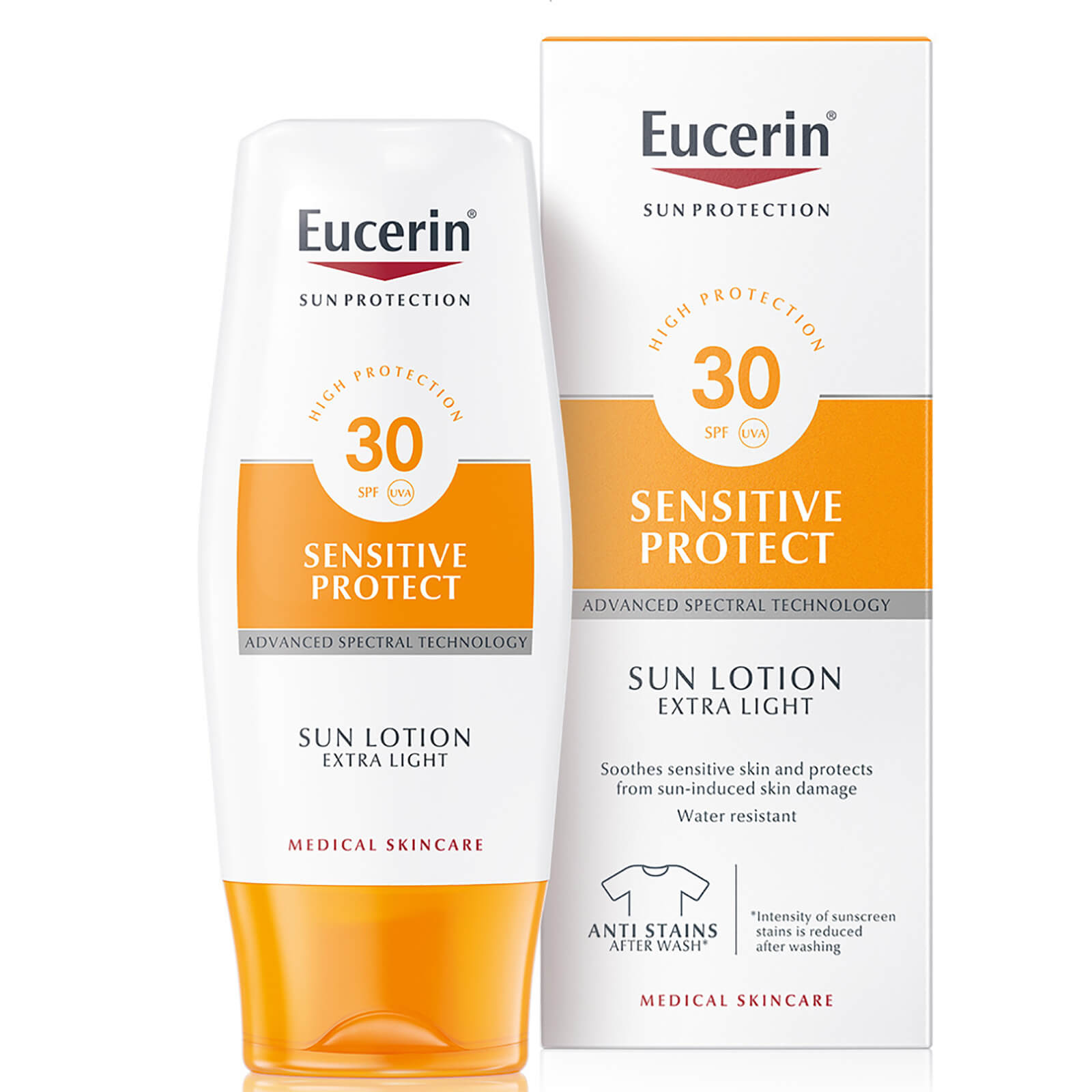 

Eucerin® Sun Protection SPF 30 Sun Lotion Extra Light Sensitive Skin (150ml)
