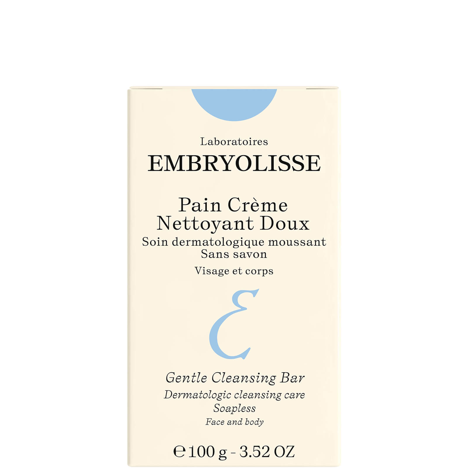 Zdjęcia - Produkt do mycia twarzy i ciała Embryolisse Mydło oczyszczające  Gentle Dermatological  216 (100 g)