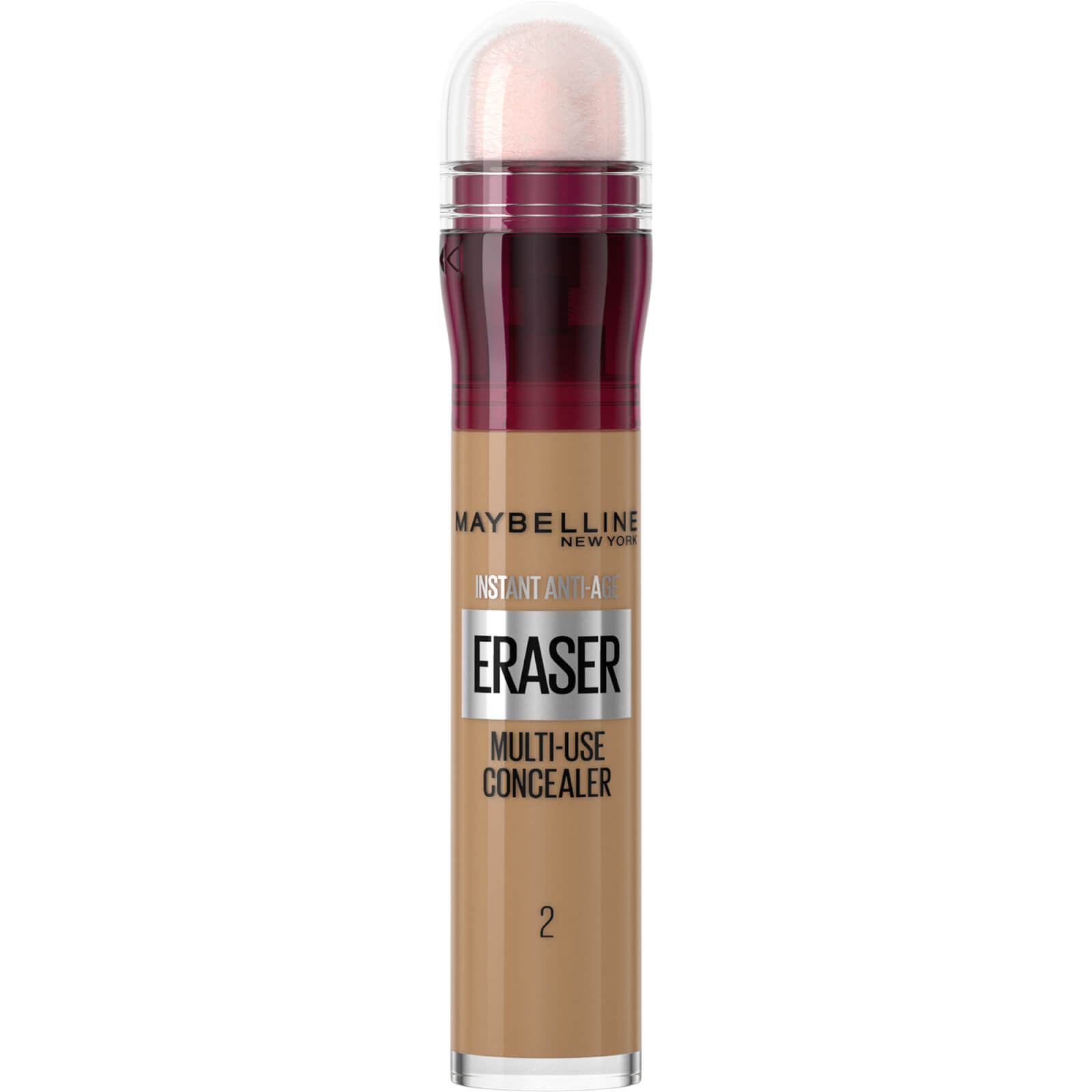Maybelline Eraser Eye Concealer -peitevoide; 6,8ml (eri sävyjä) - 02 Nude