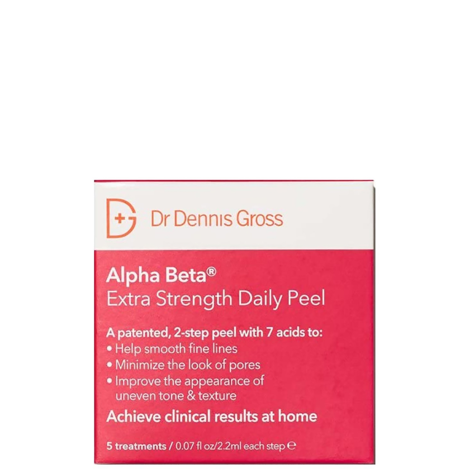 Image of Dr Dennis Gross Skincare Alpha Beta peeling quotidiano extra forte (confezione da 5)