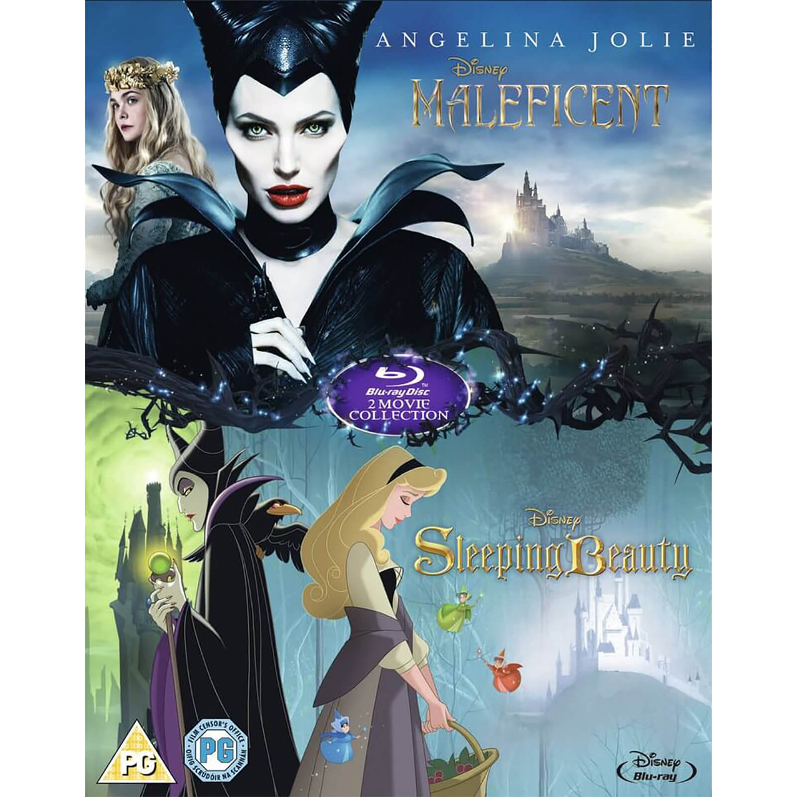 Maleficent Sleeping Beauty Double Pack