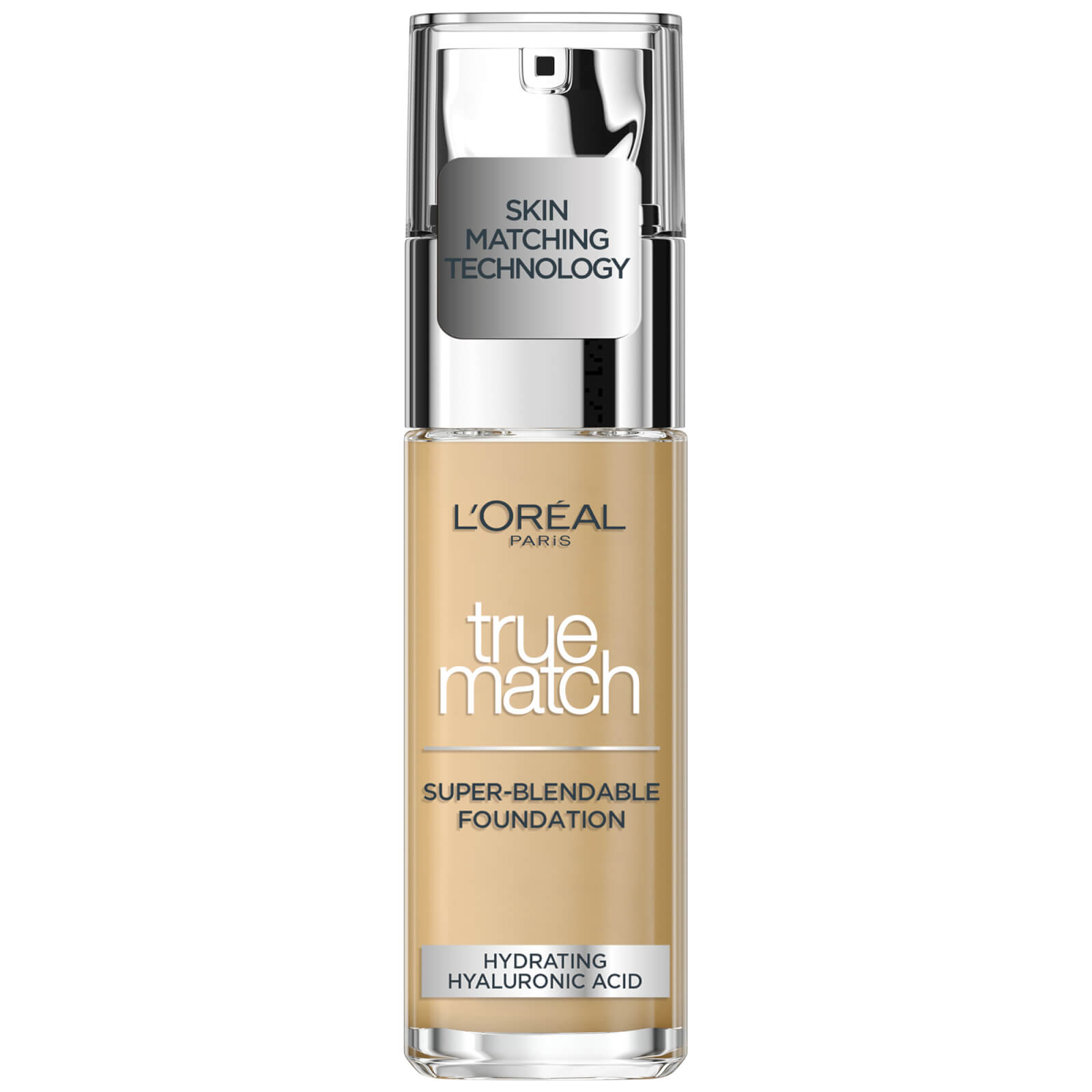 L'Oréal Paris True Match Liquid Foundation with SPF and Hyaluronic Acid 30ml (Various Shades) - Golden Beige