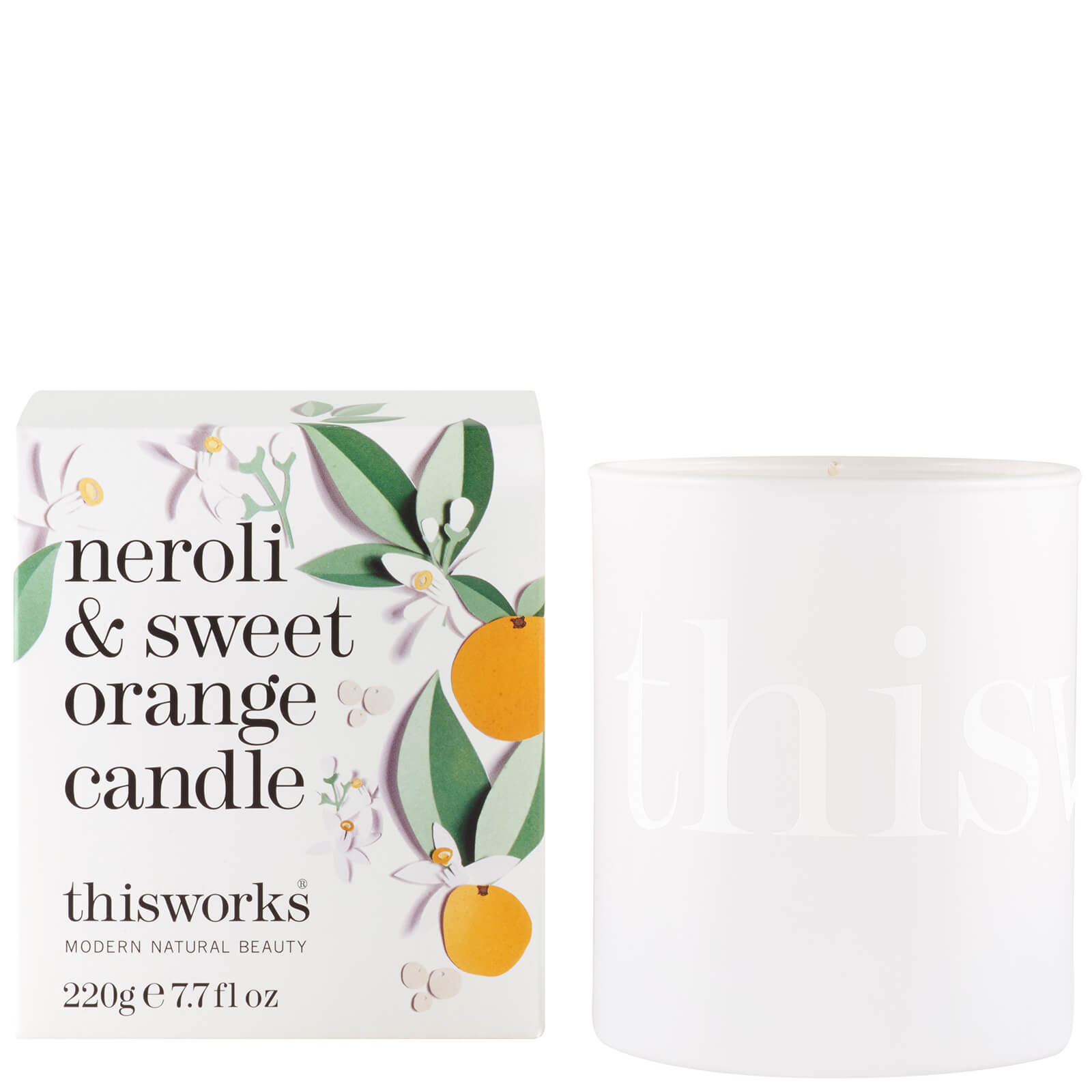 

this works Limited Edition Neroli and Sweet Orange Candle (220g)