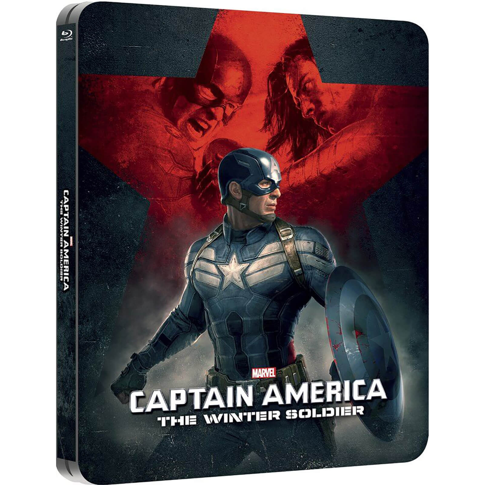 

Captain America: Le soldat de l'hiver 3D (avec 2D) - Steelbook lenticulaire d'édition limitée exclusive Zavvi (Édition UK)