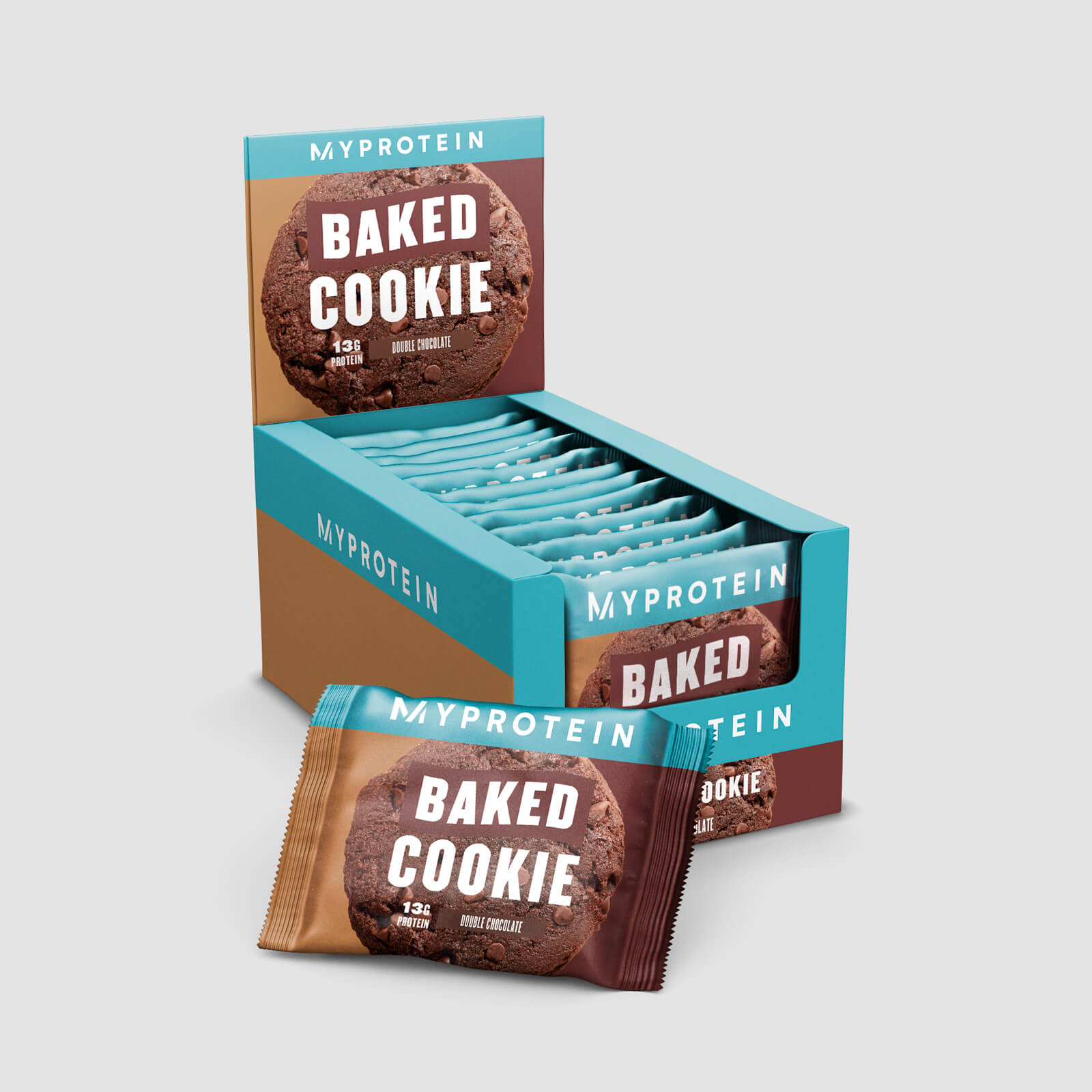 Image of Myprotein Baked Cookie, 12 x 75g - Chocolate