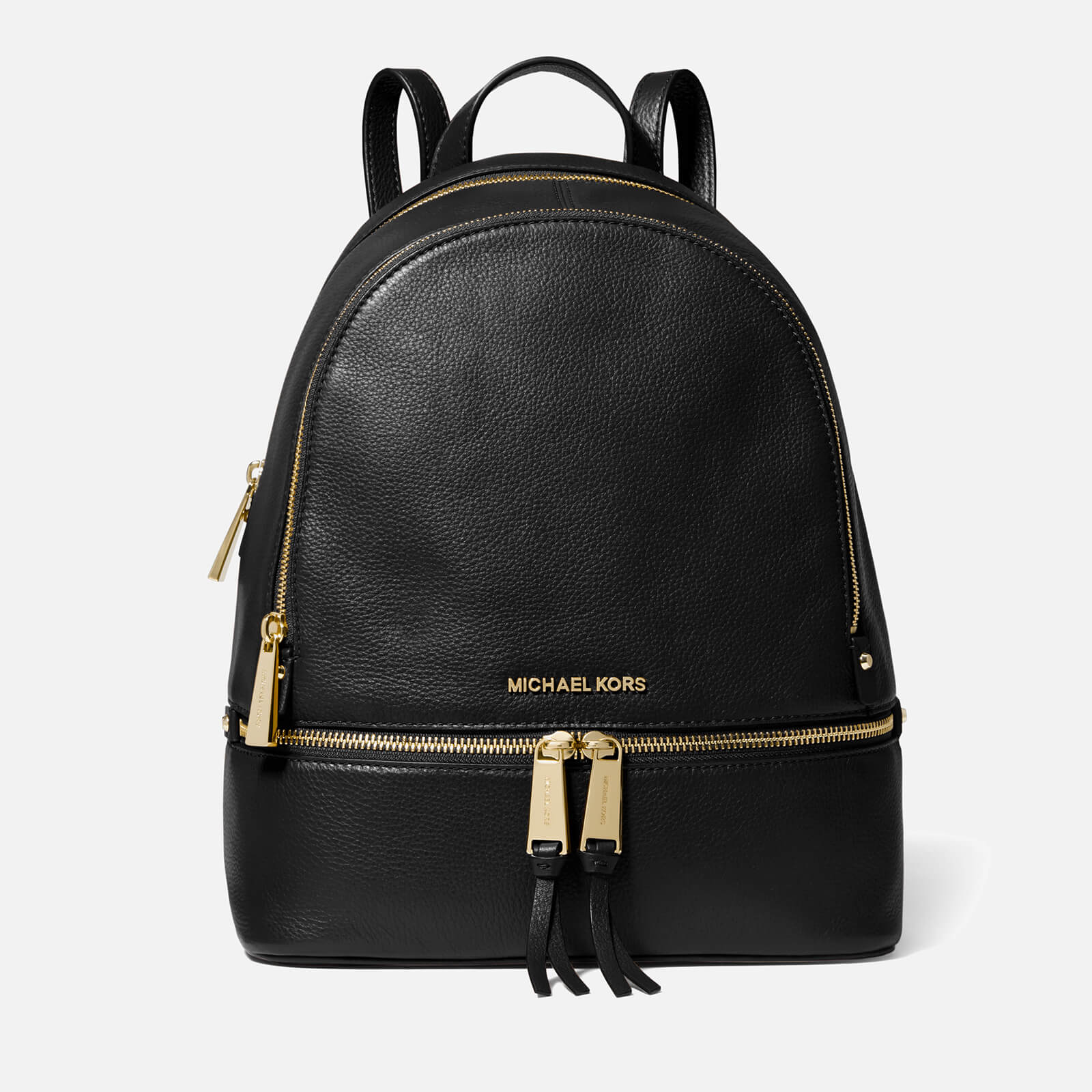 Michael Kors-Rugzakken-Rhea Zip Medium Backpack-Zwart